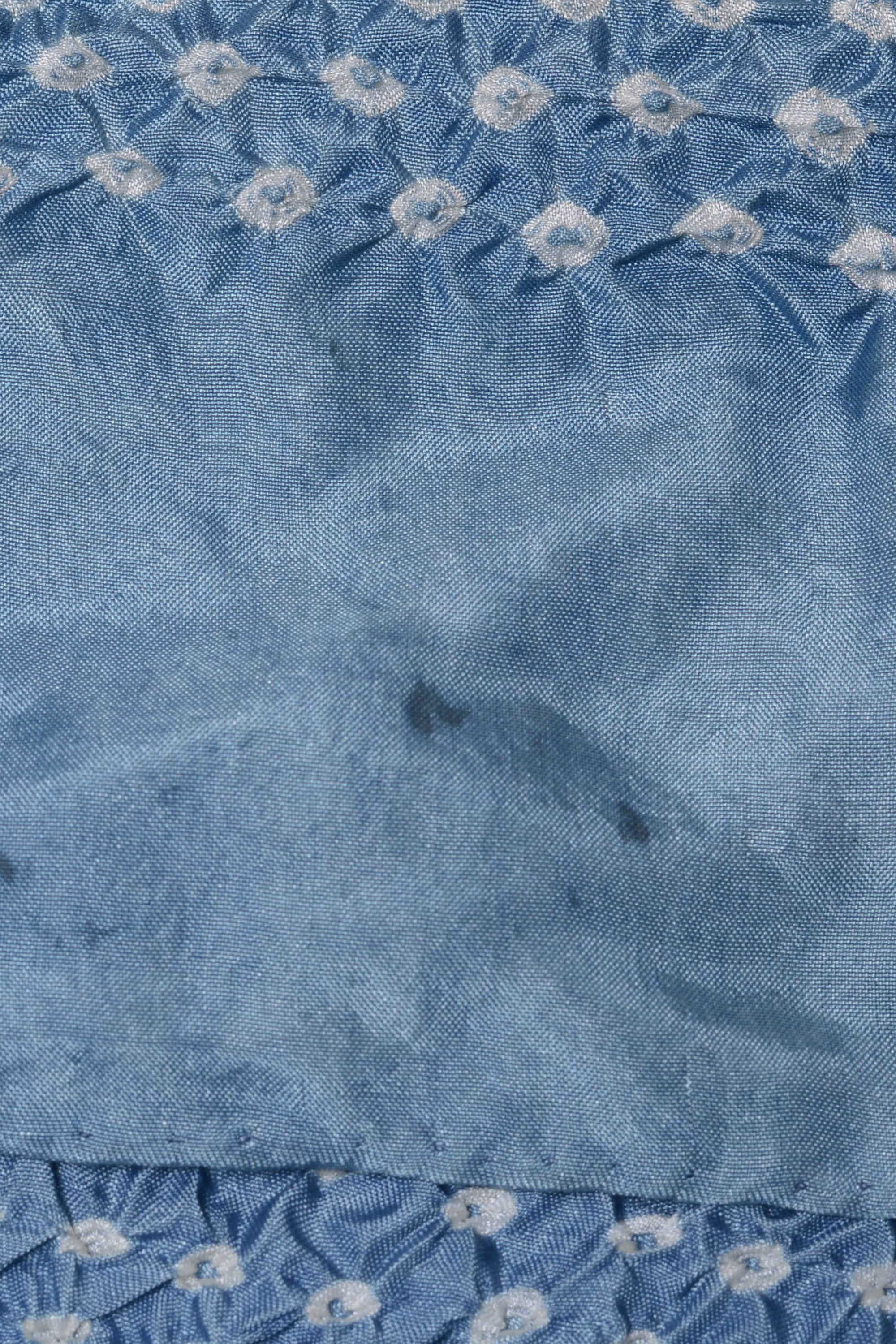 INDIGO DYED BANDHANI SCARF