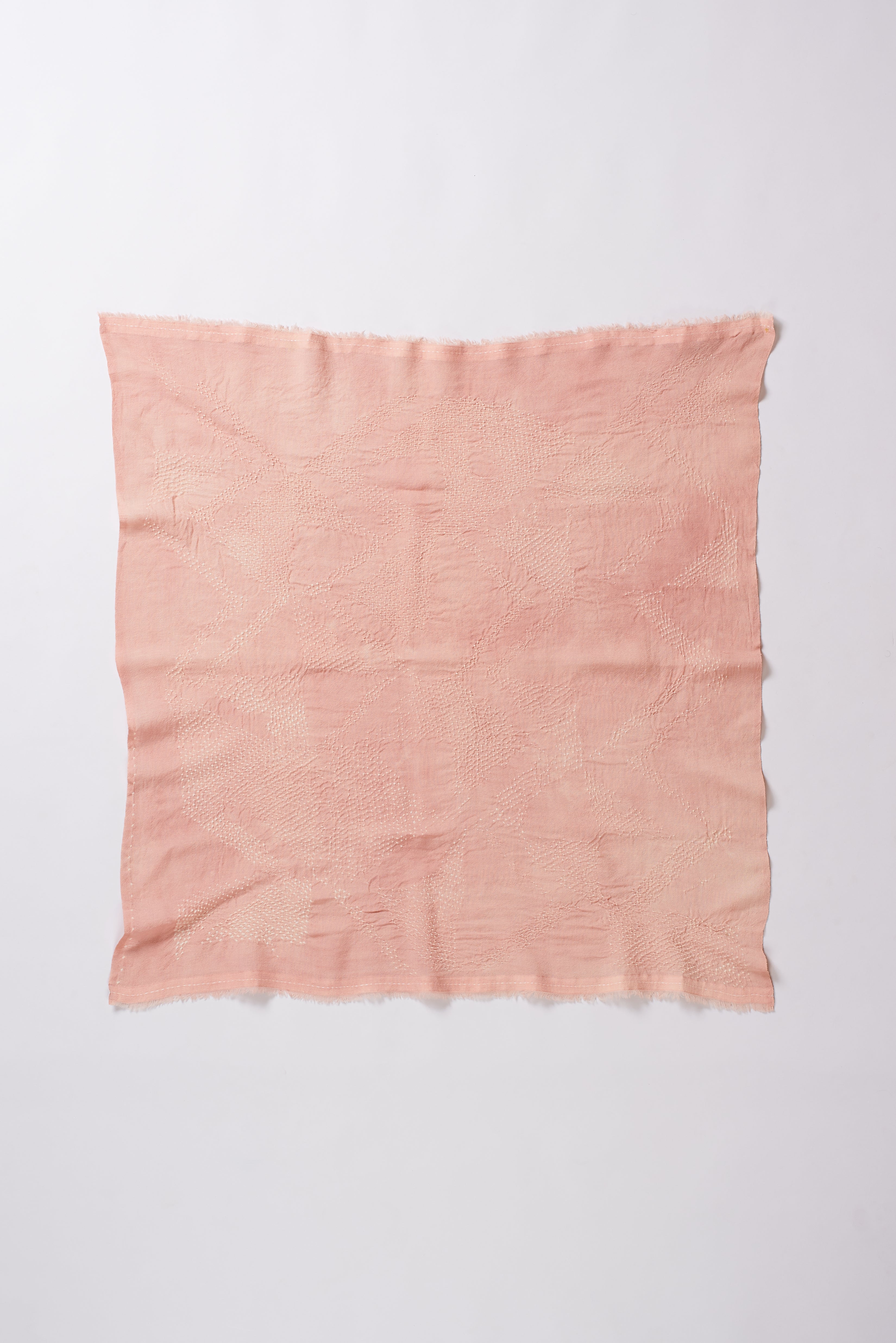 WASH PINK SILK WITH BANDHANI SCARF