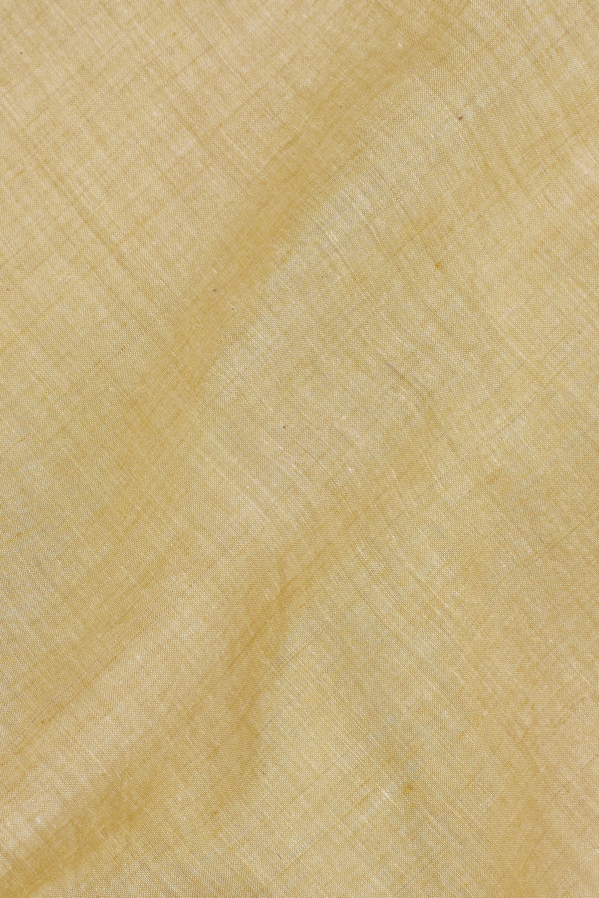 OCHRE YELLOW COTTON SHIRT