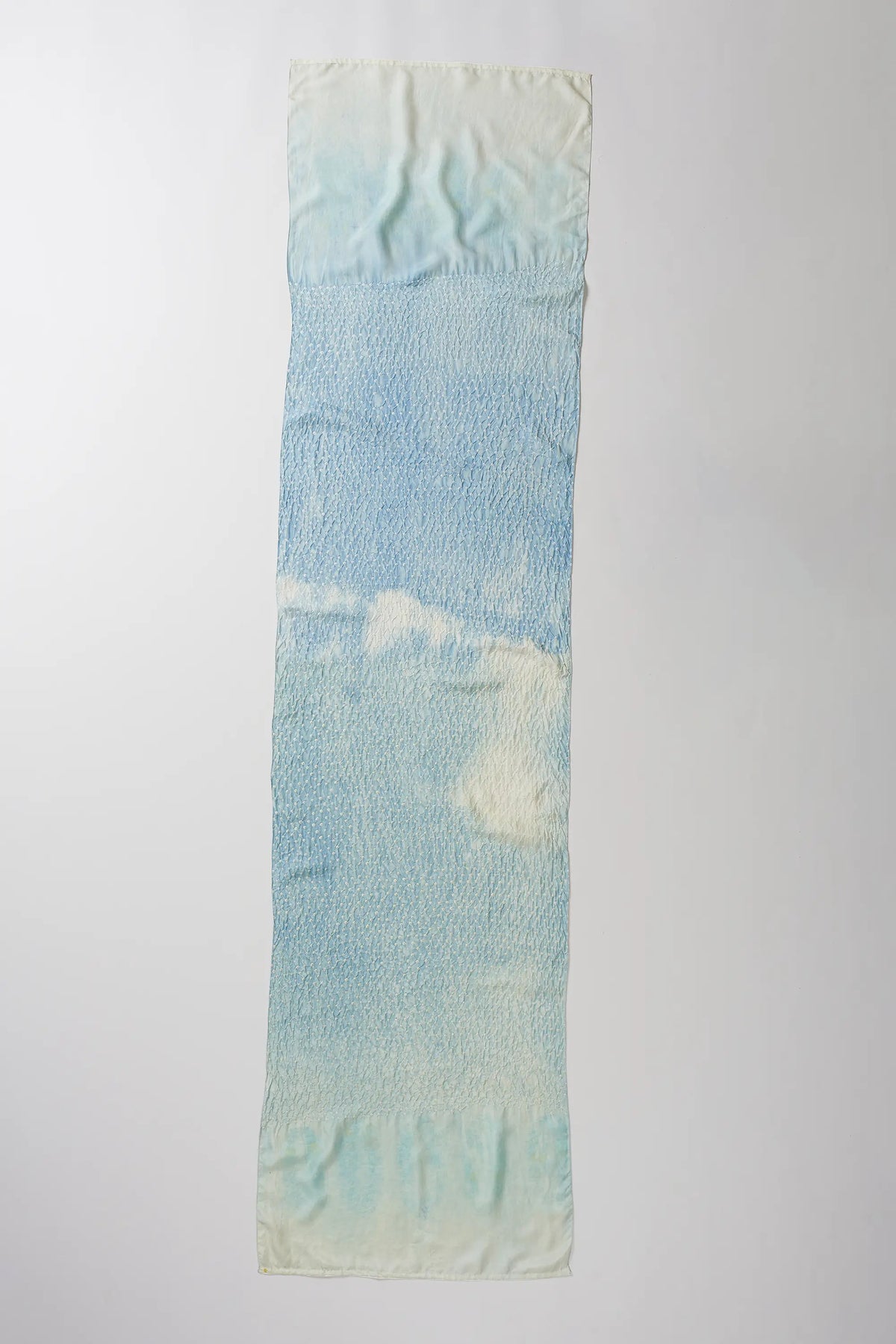 Silk Scarf with Bandhani