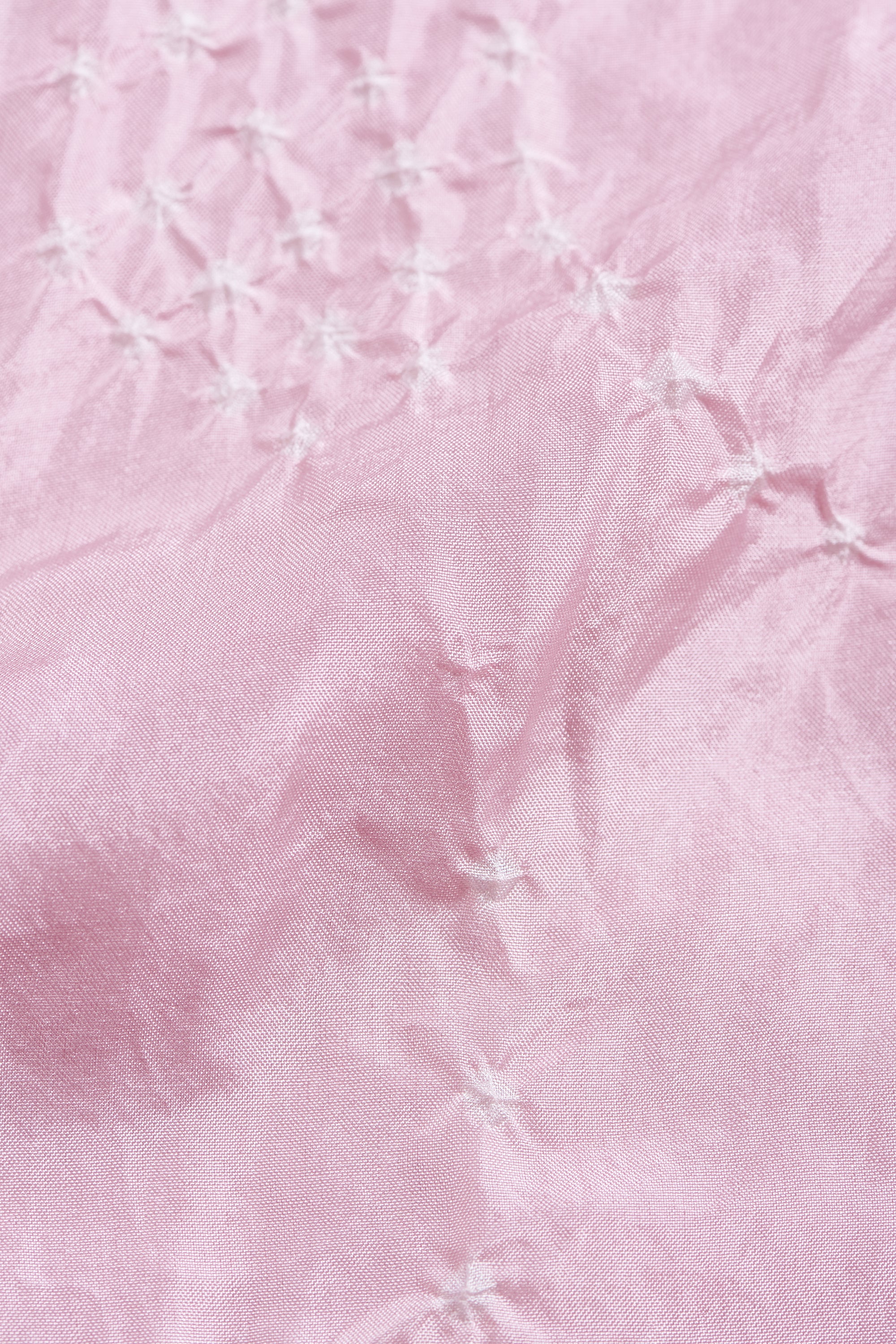 Close-up of pink fabric