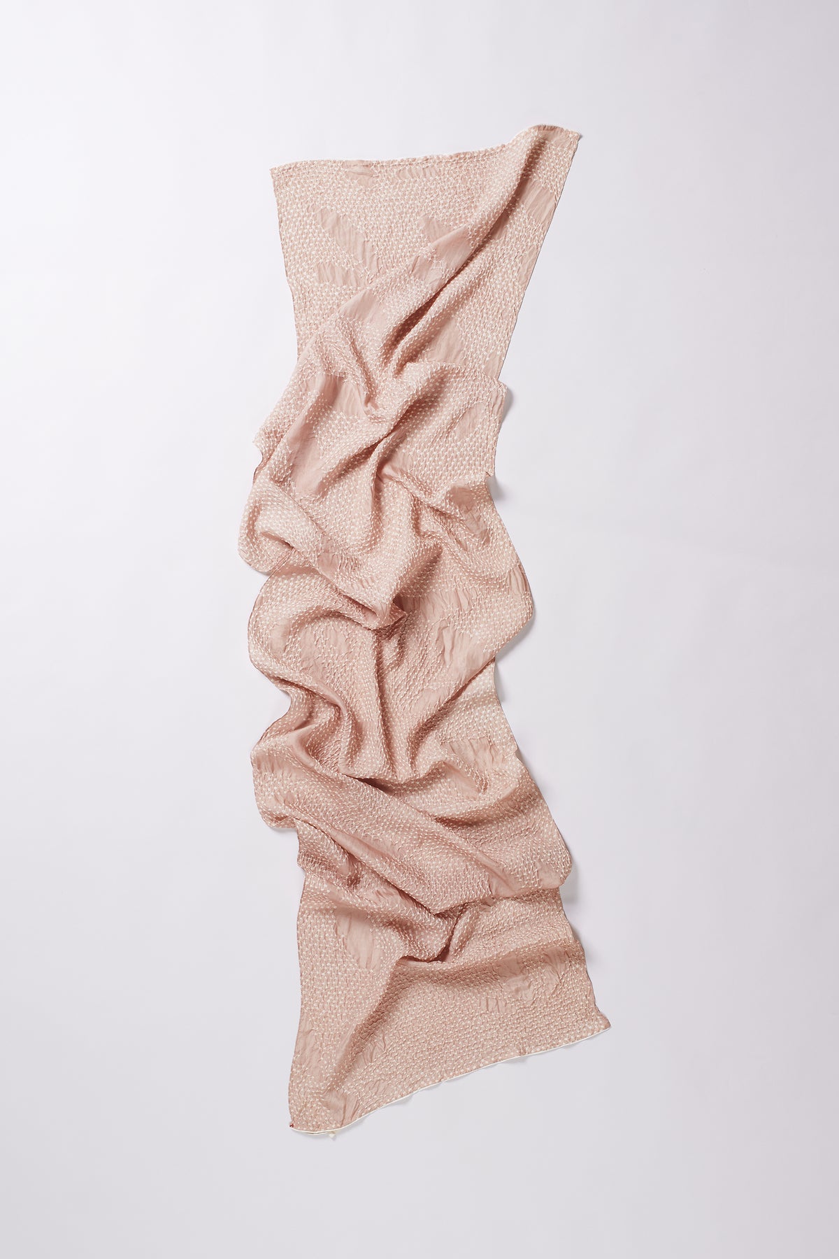 Pink strapless garment