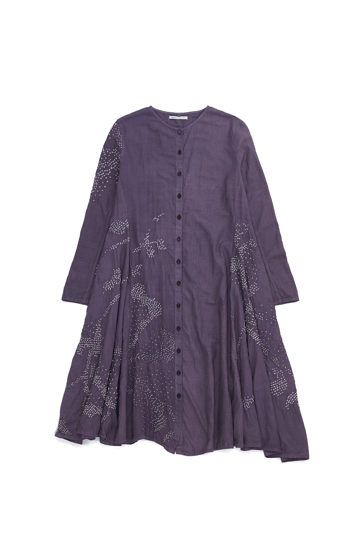 Button Down Bandhani Dress