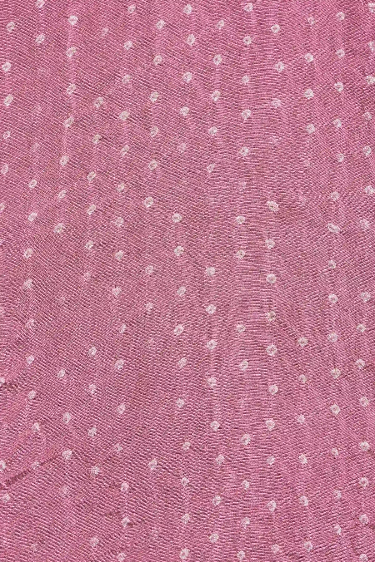 Fuchsia Pink Bandhani Shirt