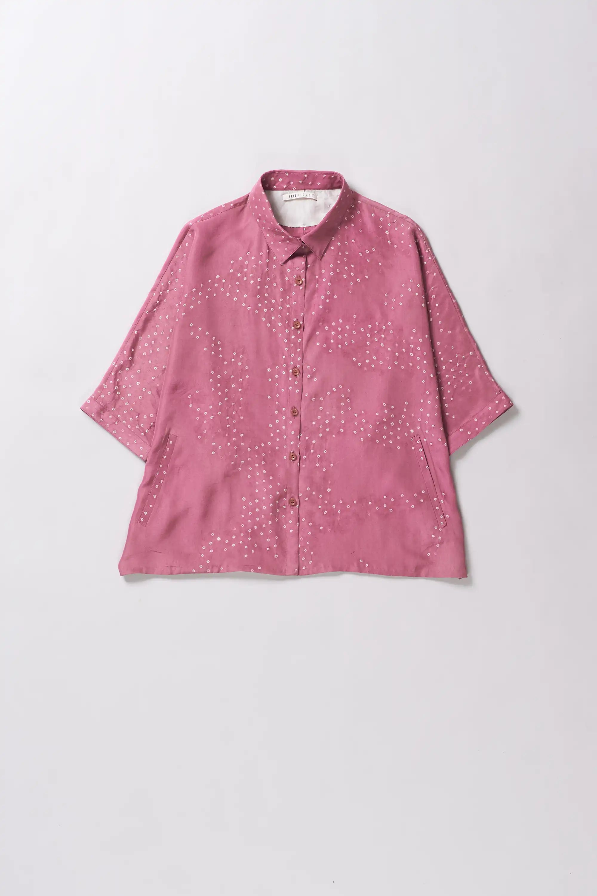 Hand Painted Bandhani Shirt