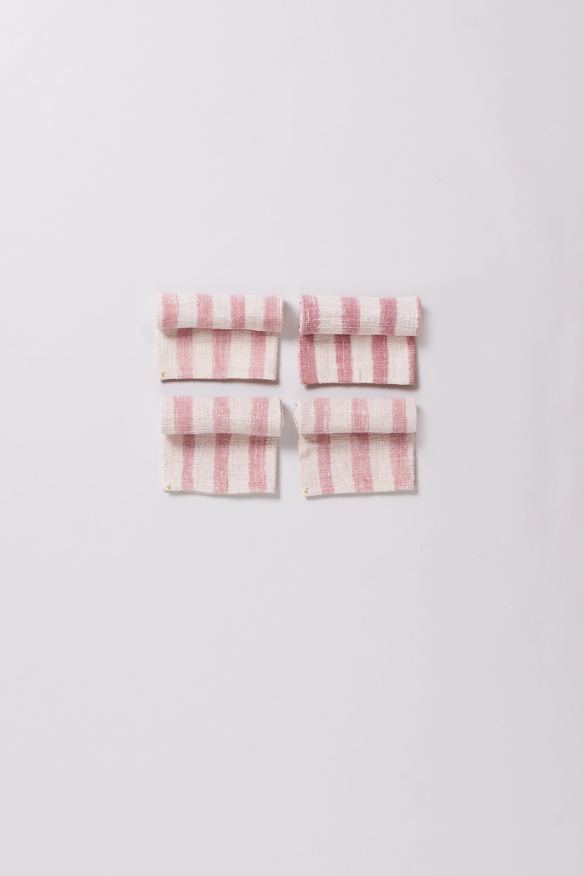 Washed Pink Organic Cotton Towels