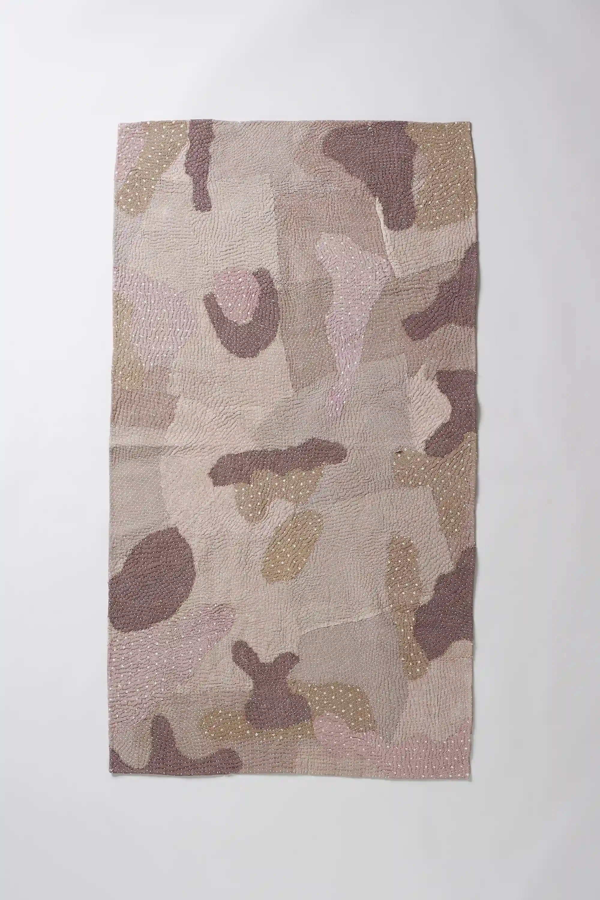Wine patchwork quilt