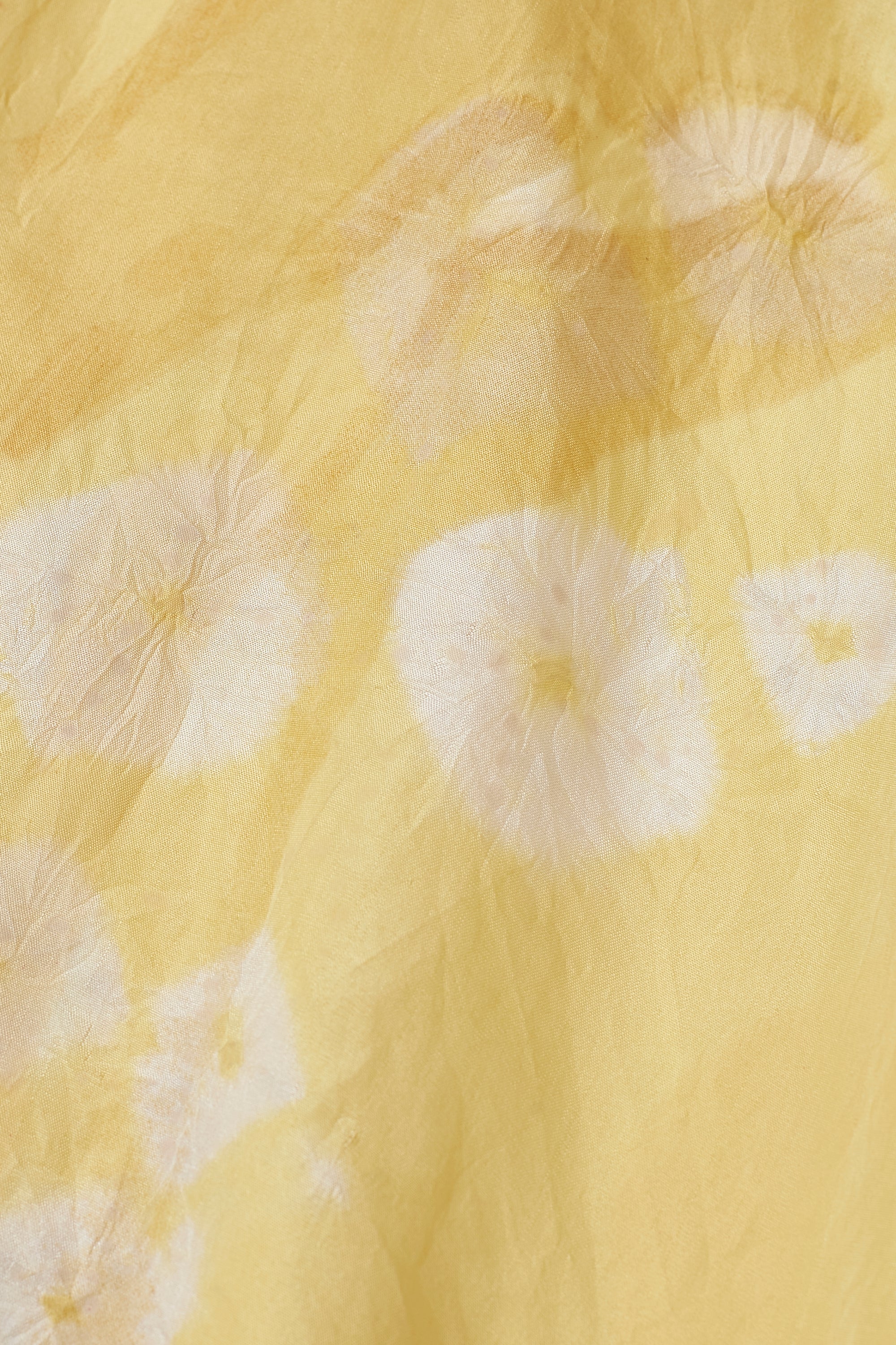 LIGHT YELLOW WOMEN DRESS WITH BANDHANI