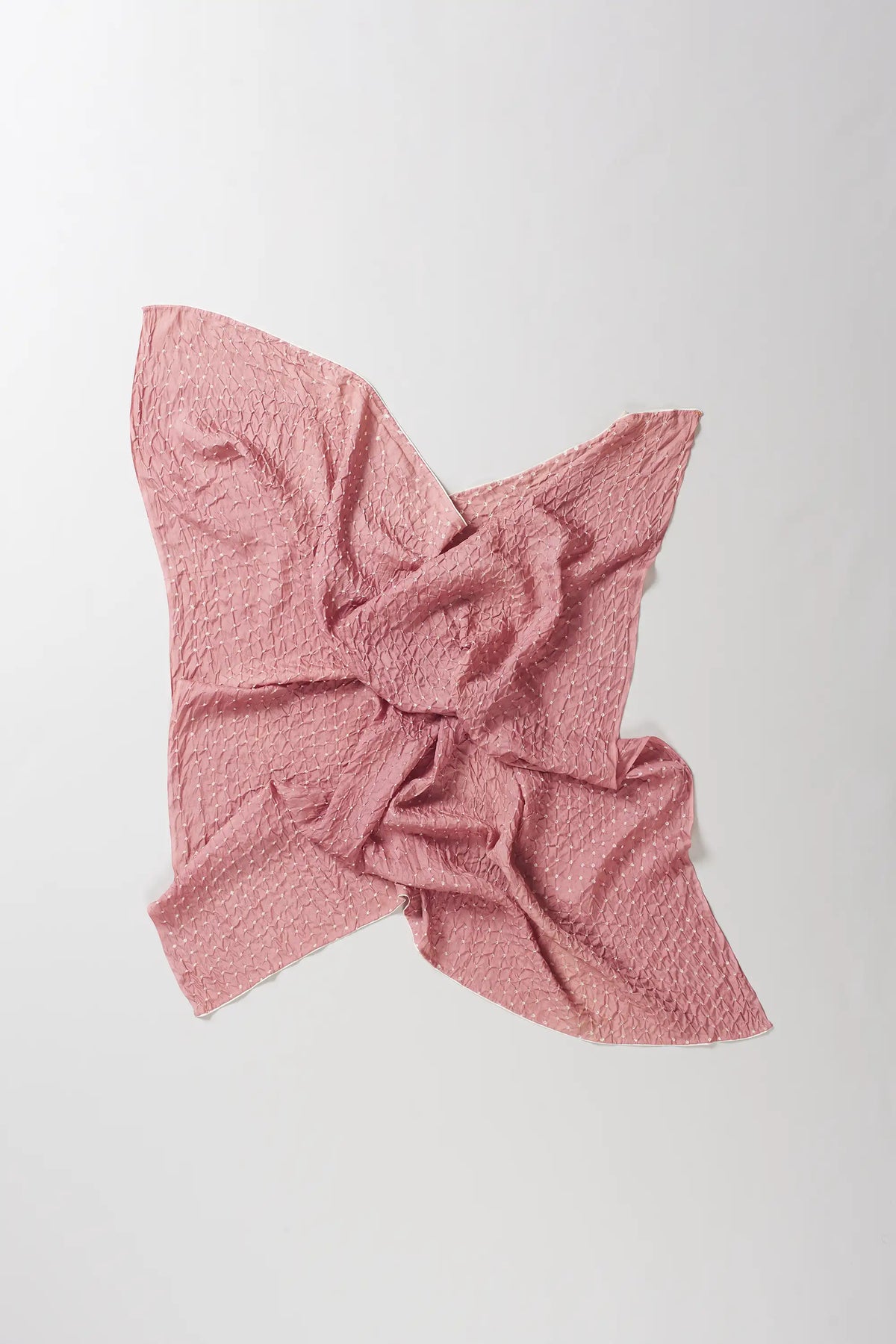 Chalk Pink Silk Scarf