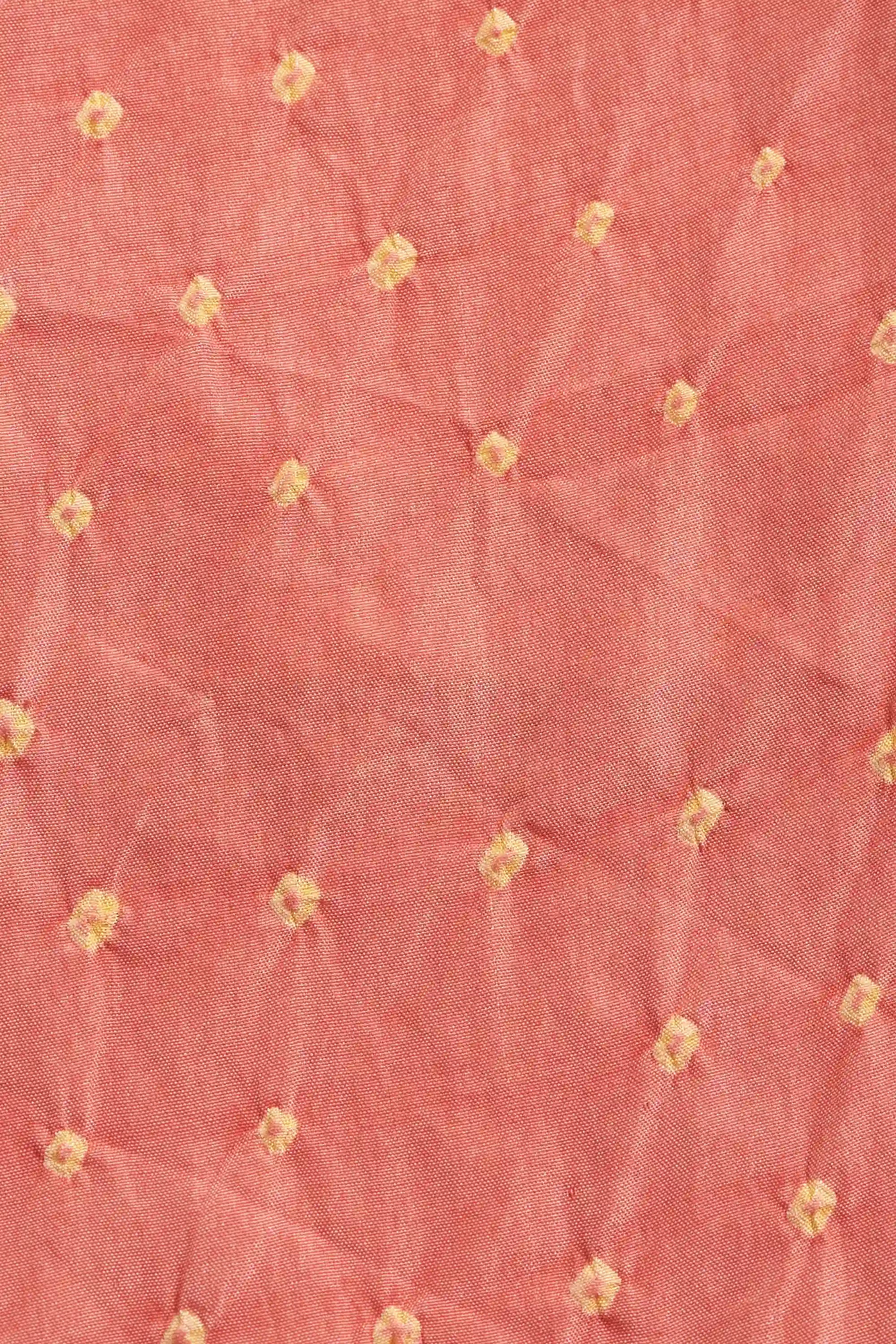 Bandhani Pant in Tea Rose