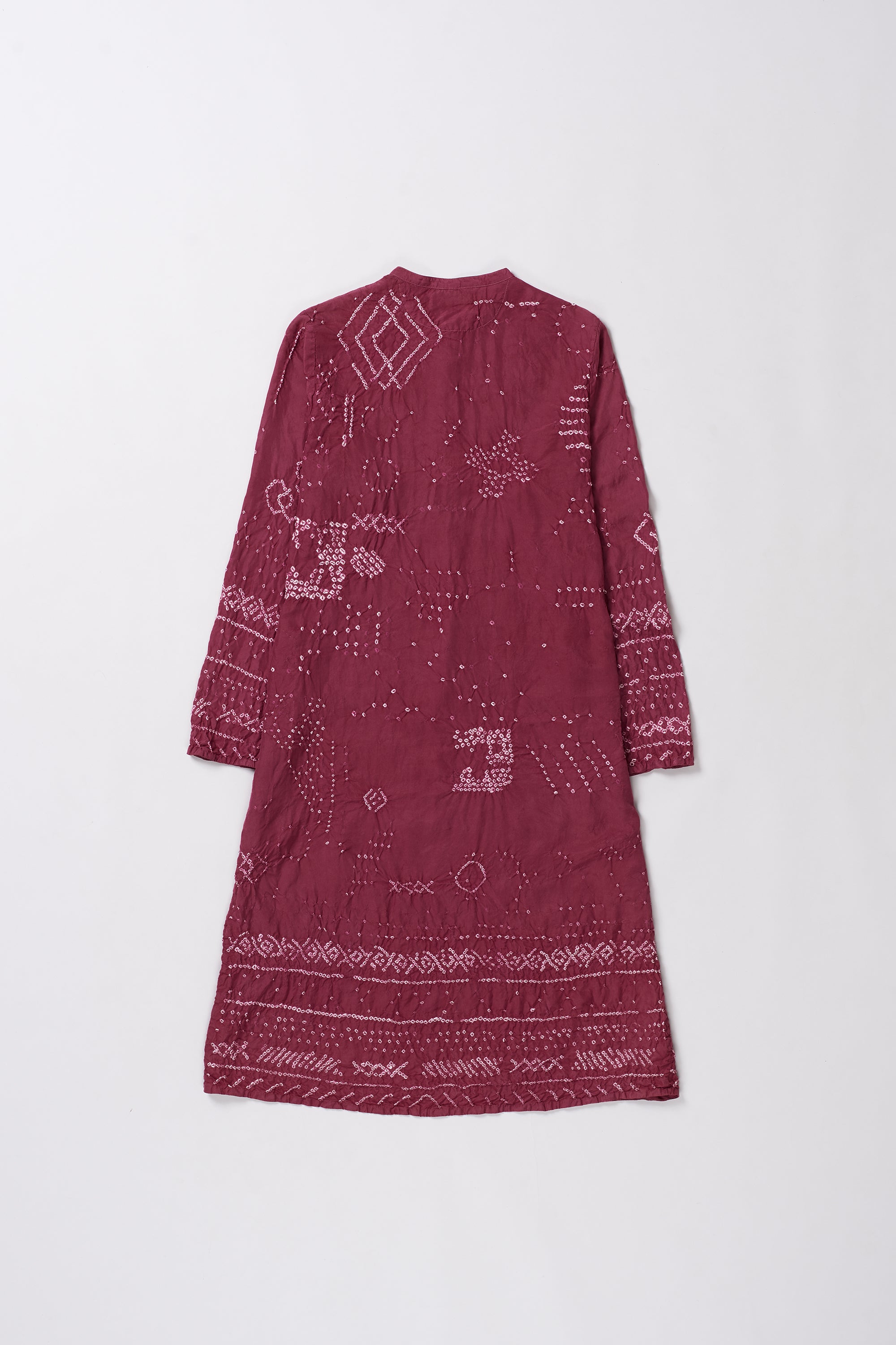 SAPPAN FUSCHIA STATEMENT DRESS