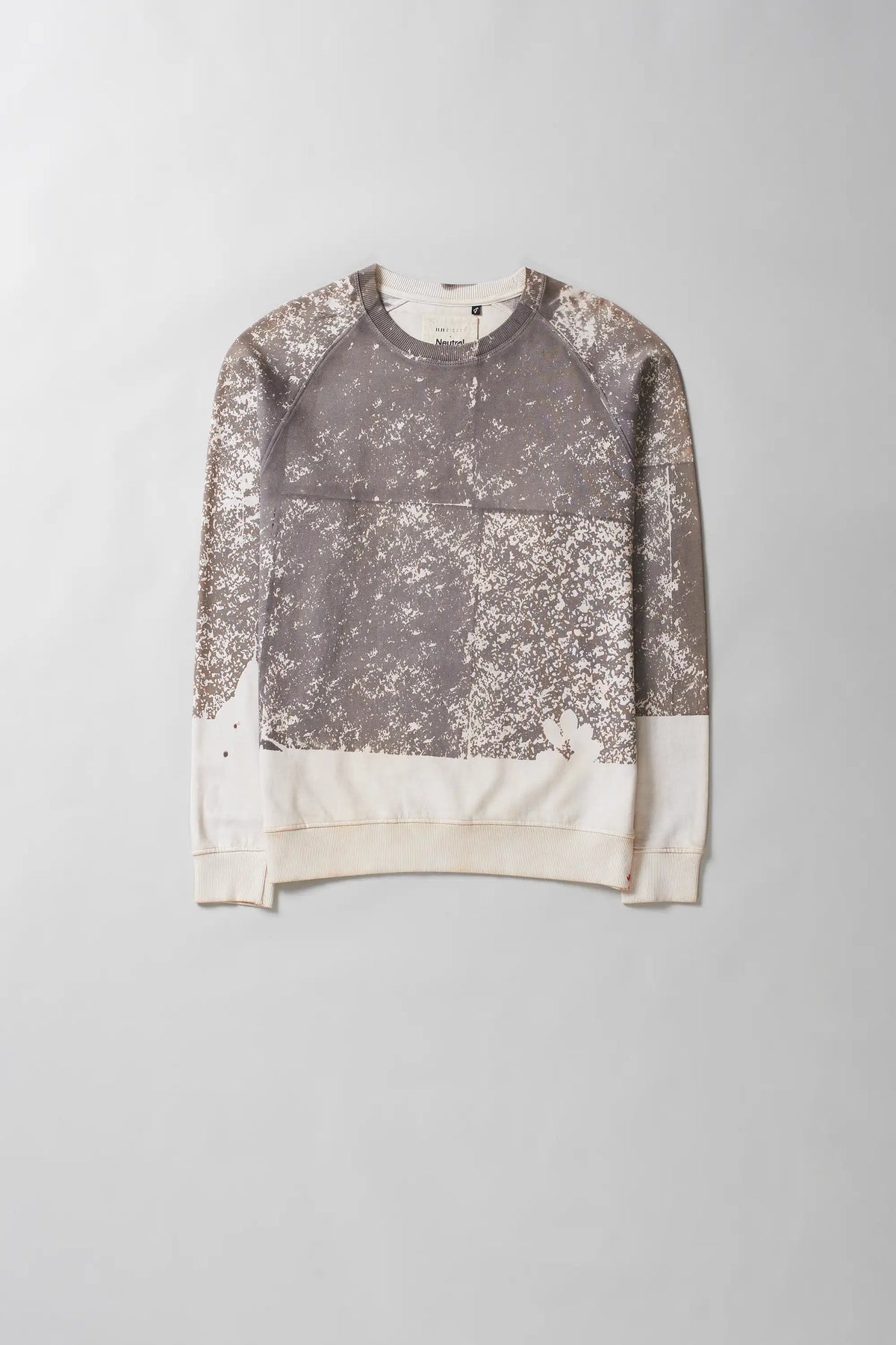 Screen Printed Sweatshirt in Charcoal