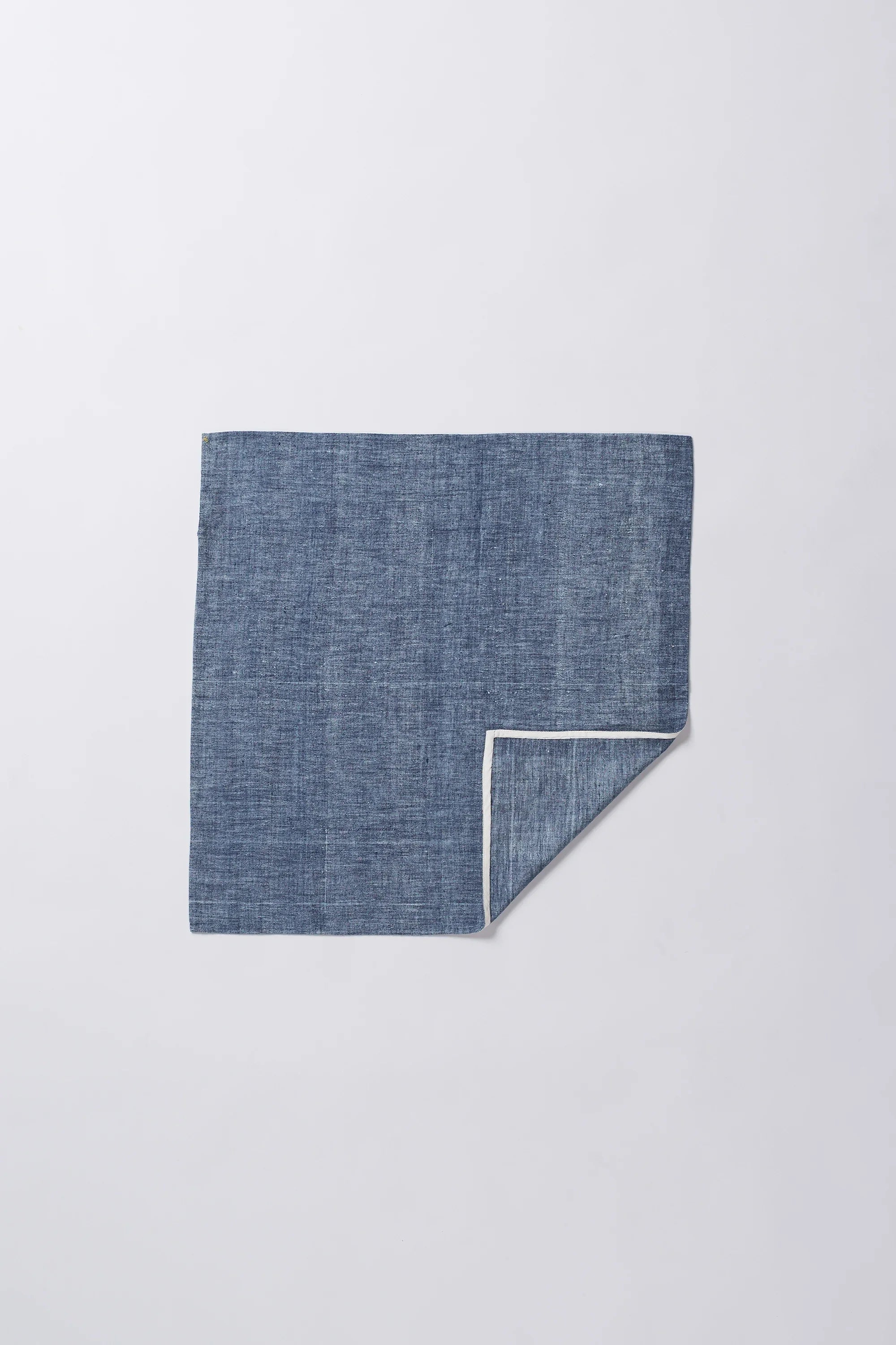 Chambray Scarf in Medium indigo