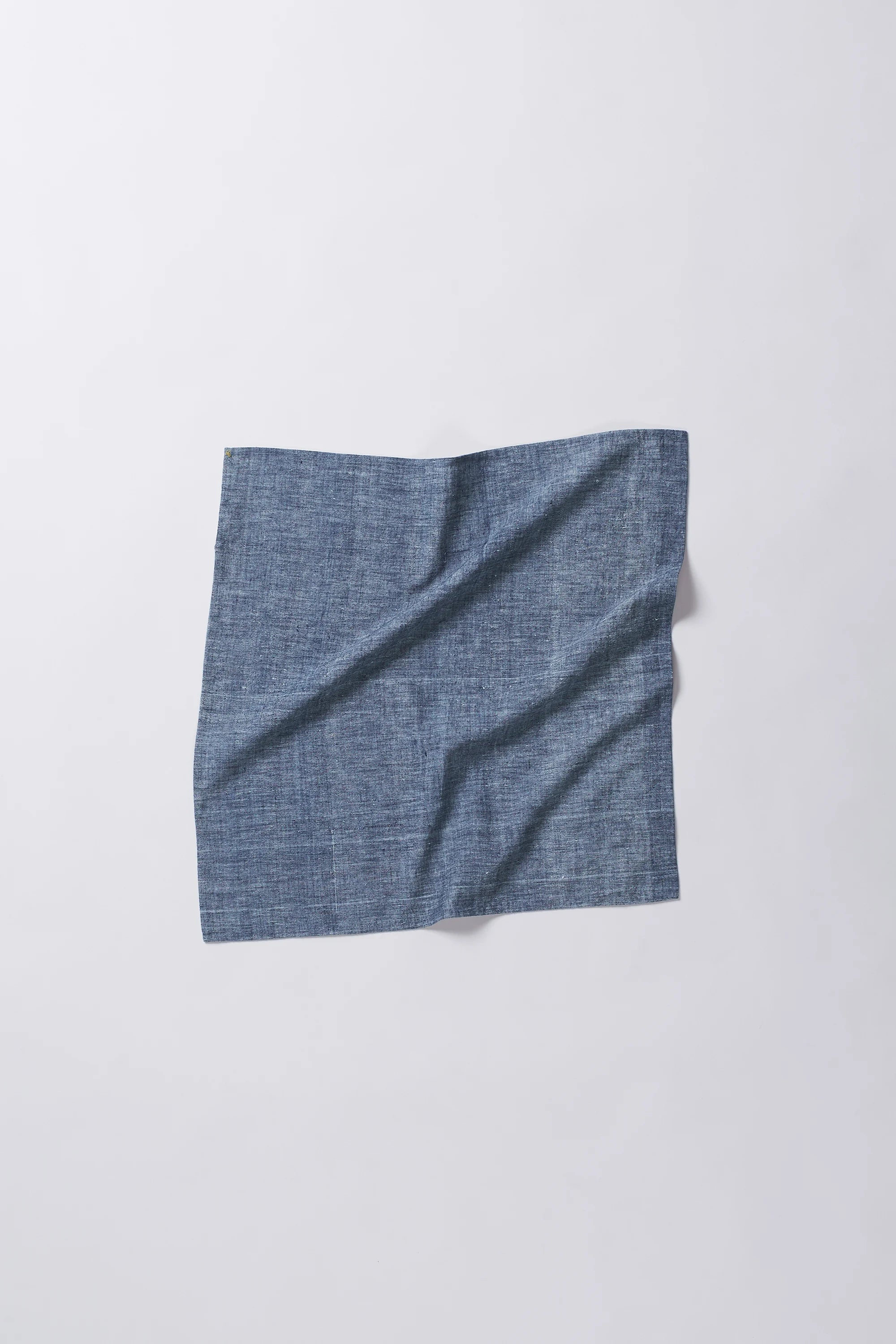 Chambray Scarf in Medium indigo