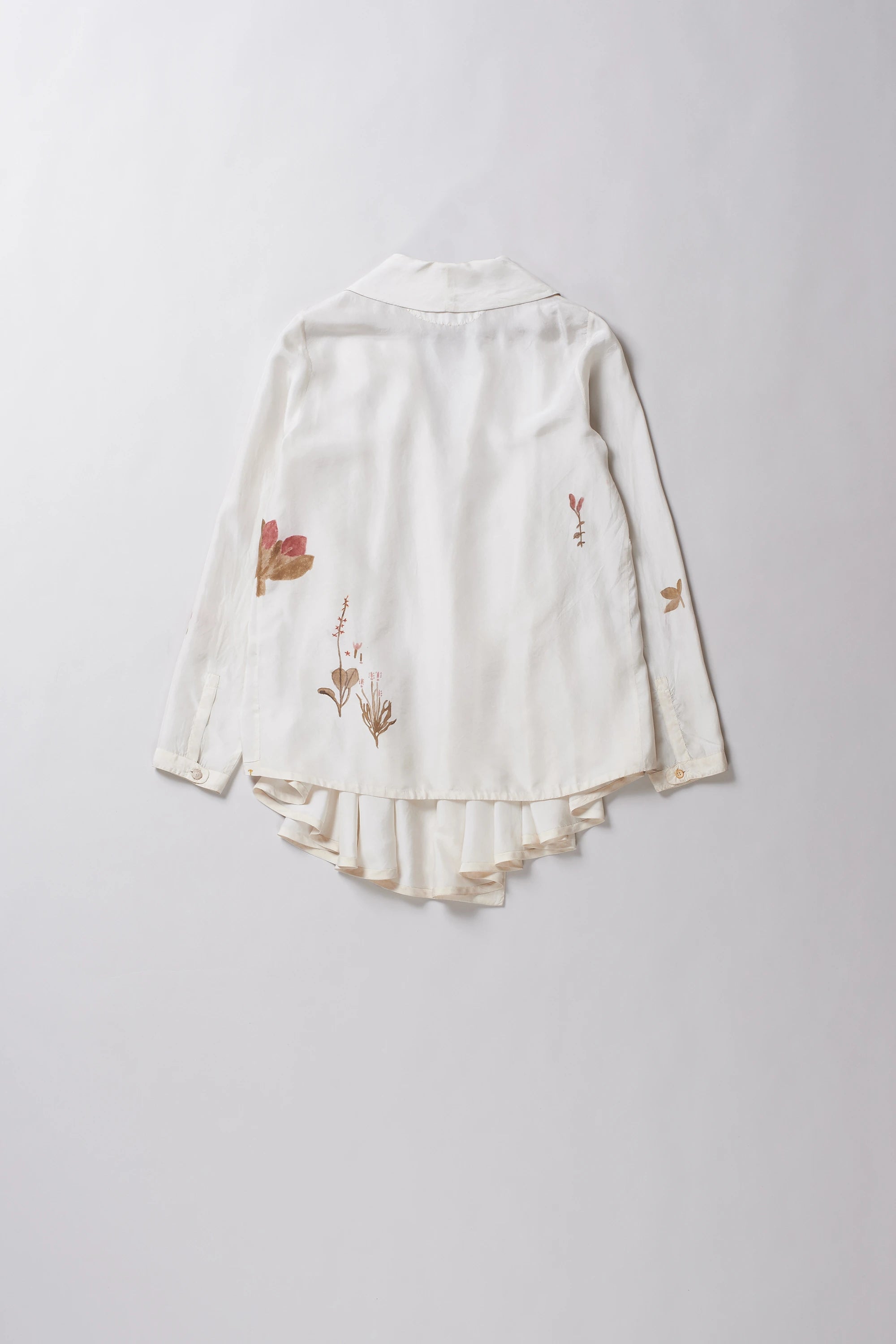 Hand Painted Floral Statement Shrug