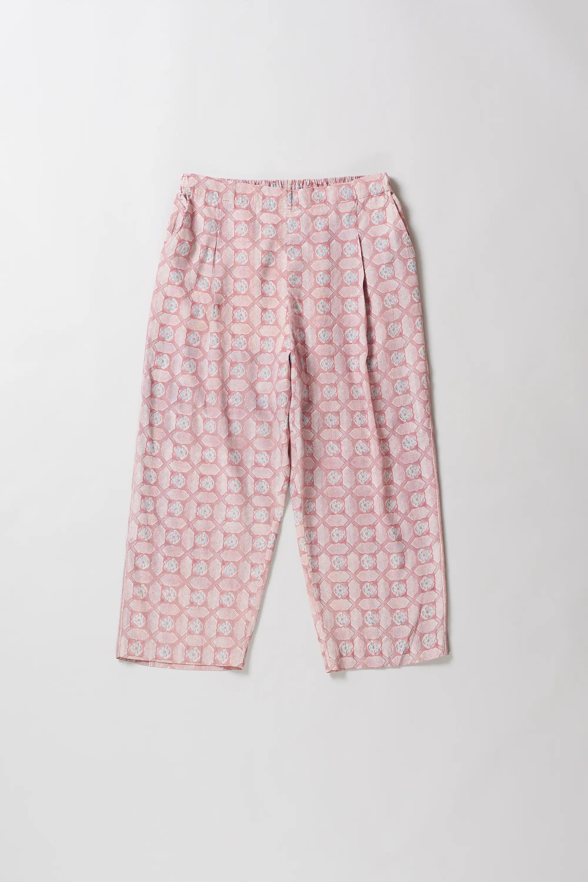 Brick Red Unisex Screen Print Trouser