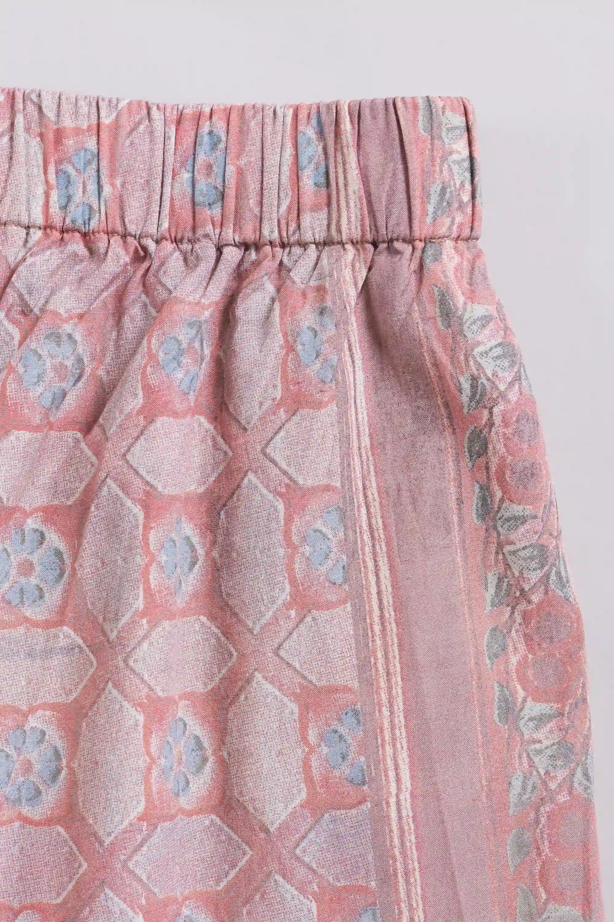 Brick Red Unisex Screen Print Trouser