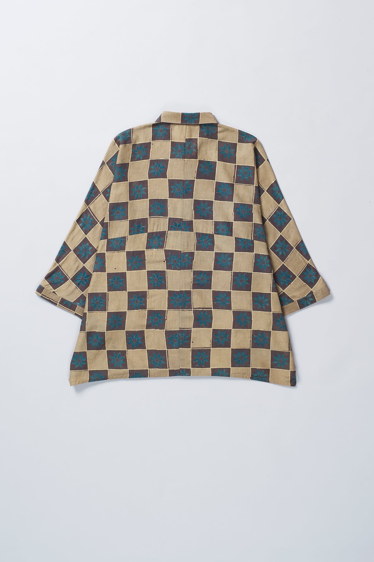 Atthangudi Tile Inspired Block Printed Shirt