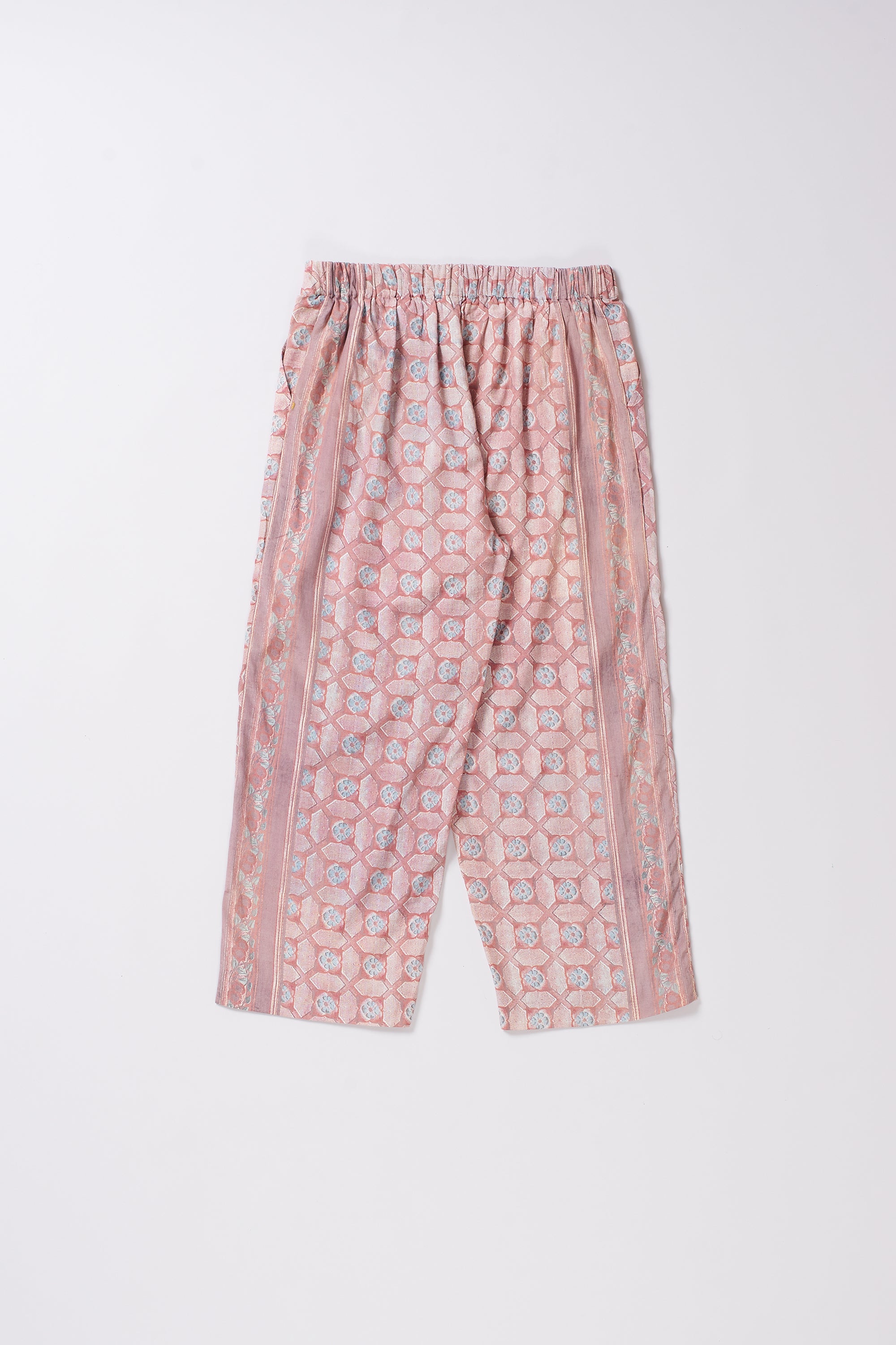 BRICK RED UNISEX SCREEN PRINT TROUSER