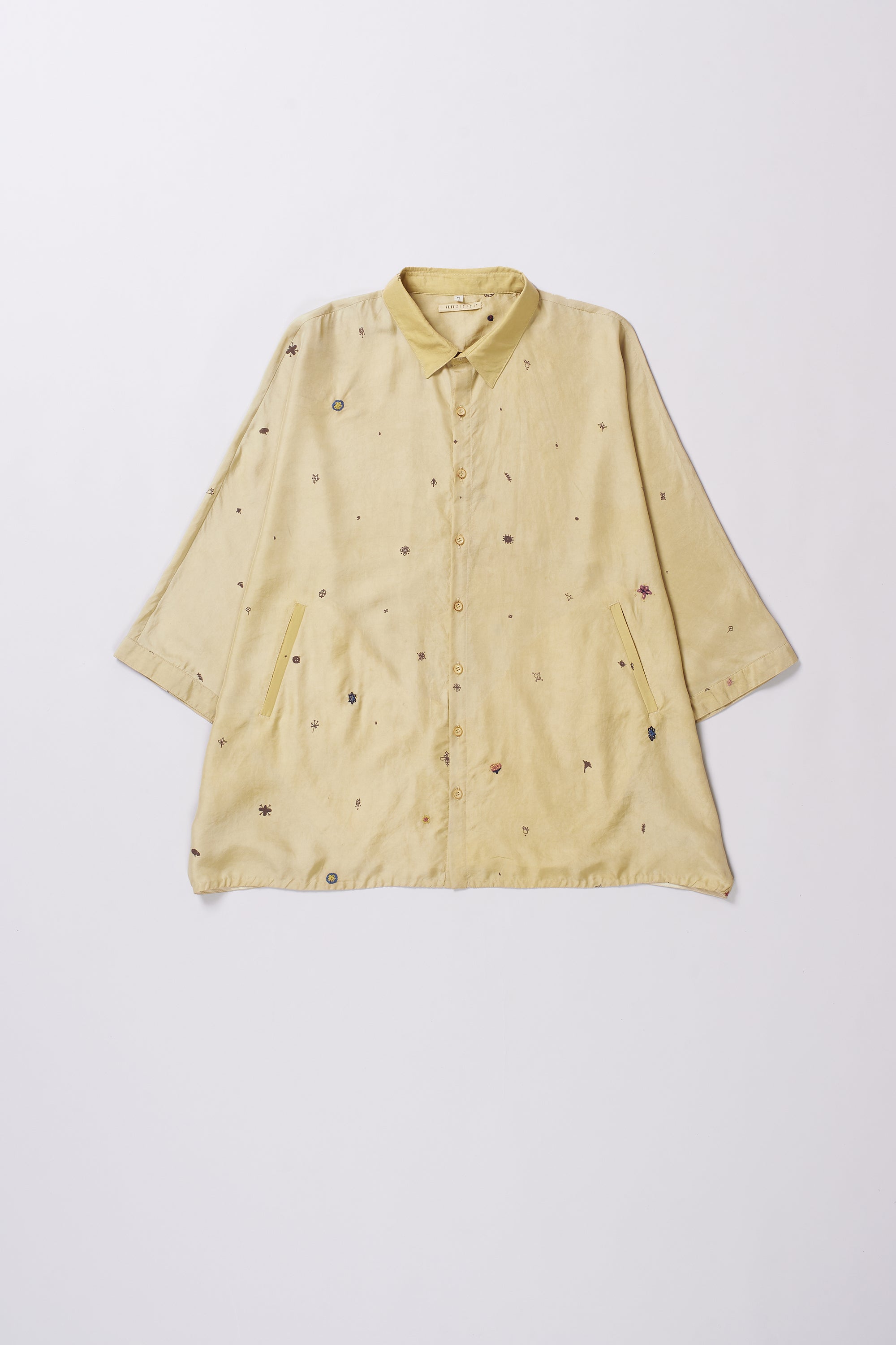 WHISKEY GOLD SILK UNISEX SHIRT
