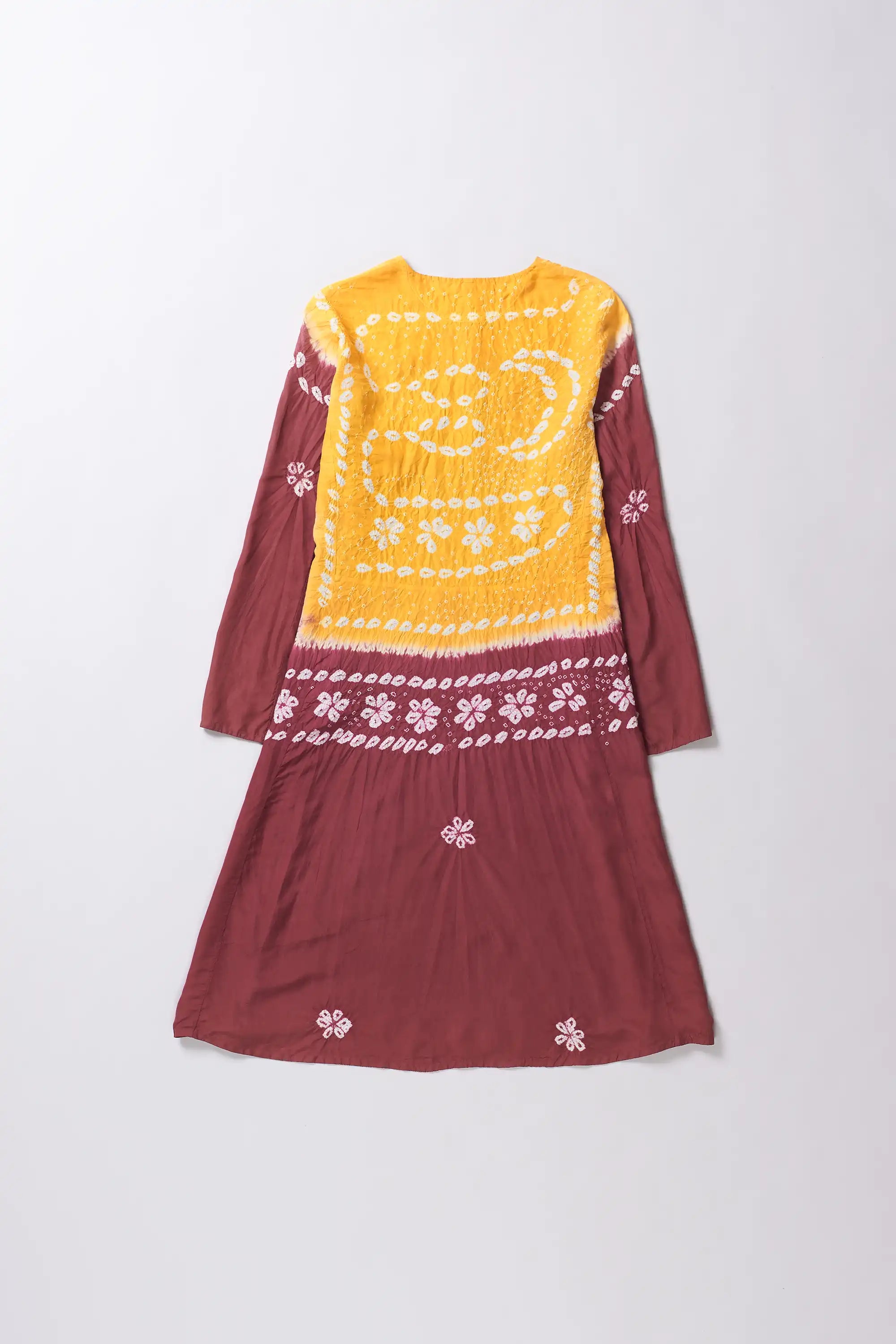 Silk Blend Multi Colour Dress