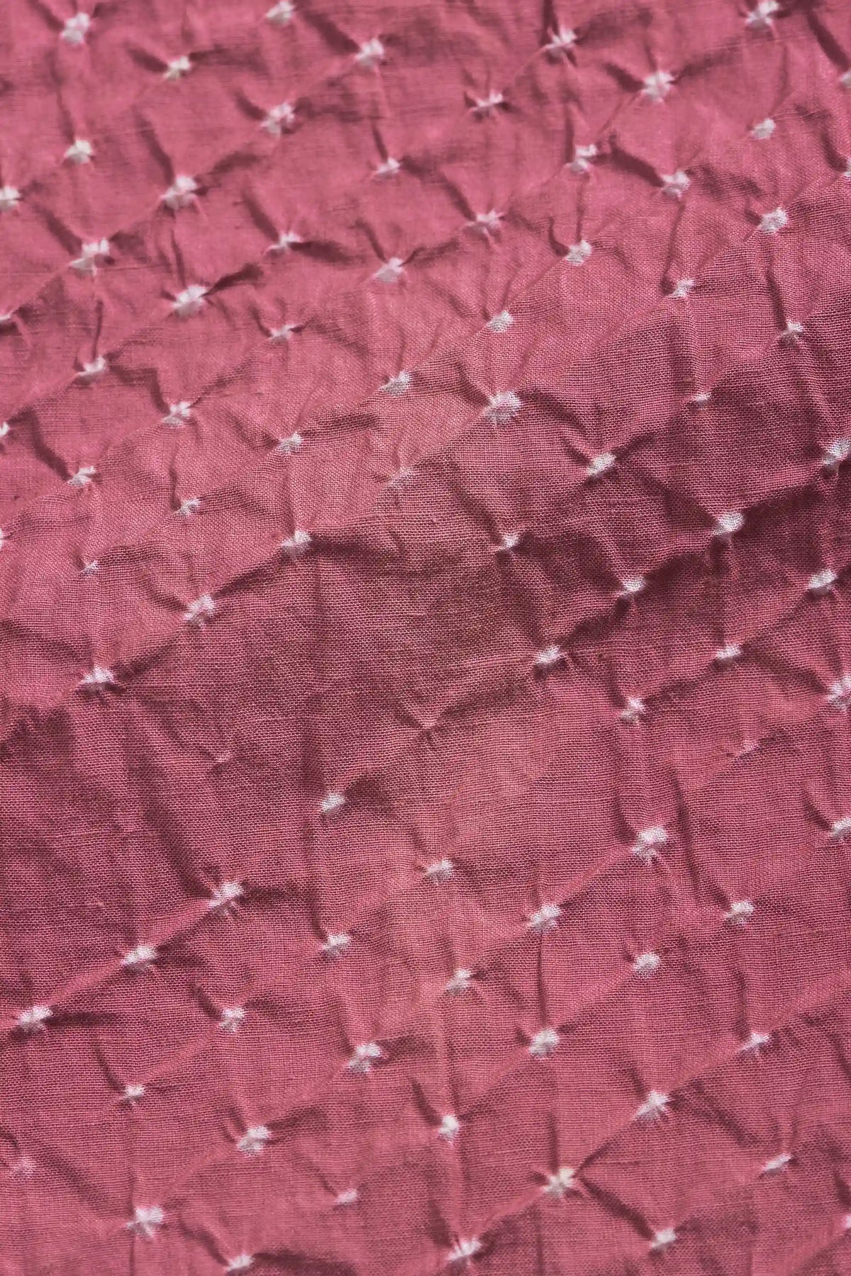 Cotton Silk Blend Scarf in Fuchsia Pink
