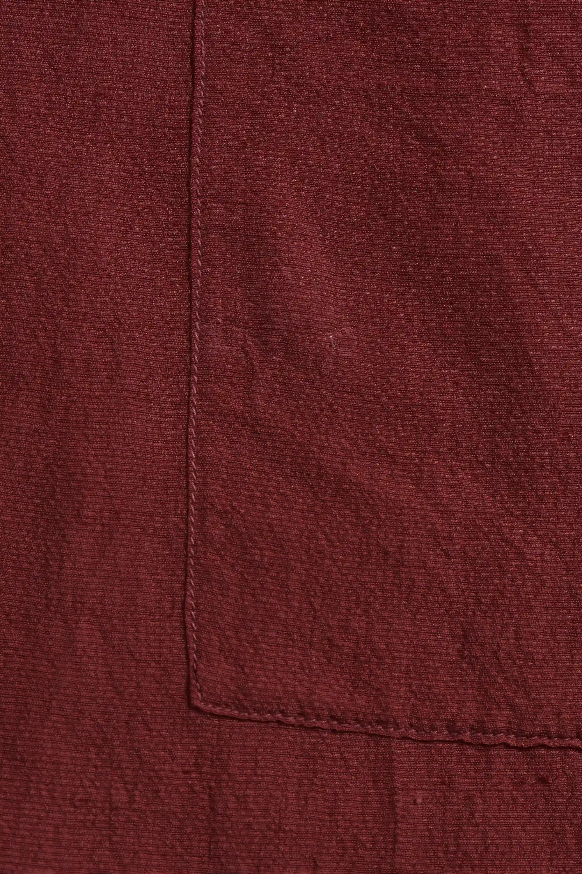 Crimson Pink Hand Embroidered Shirt