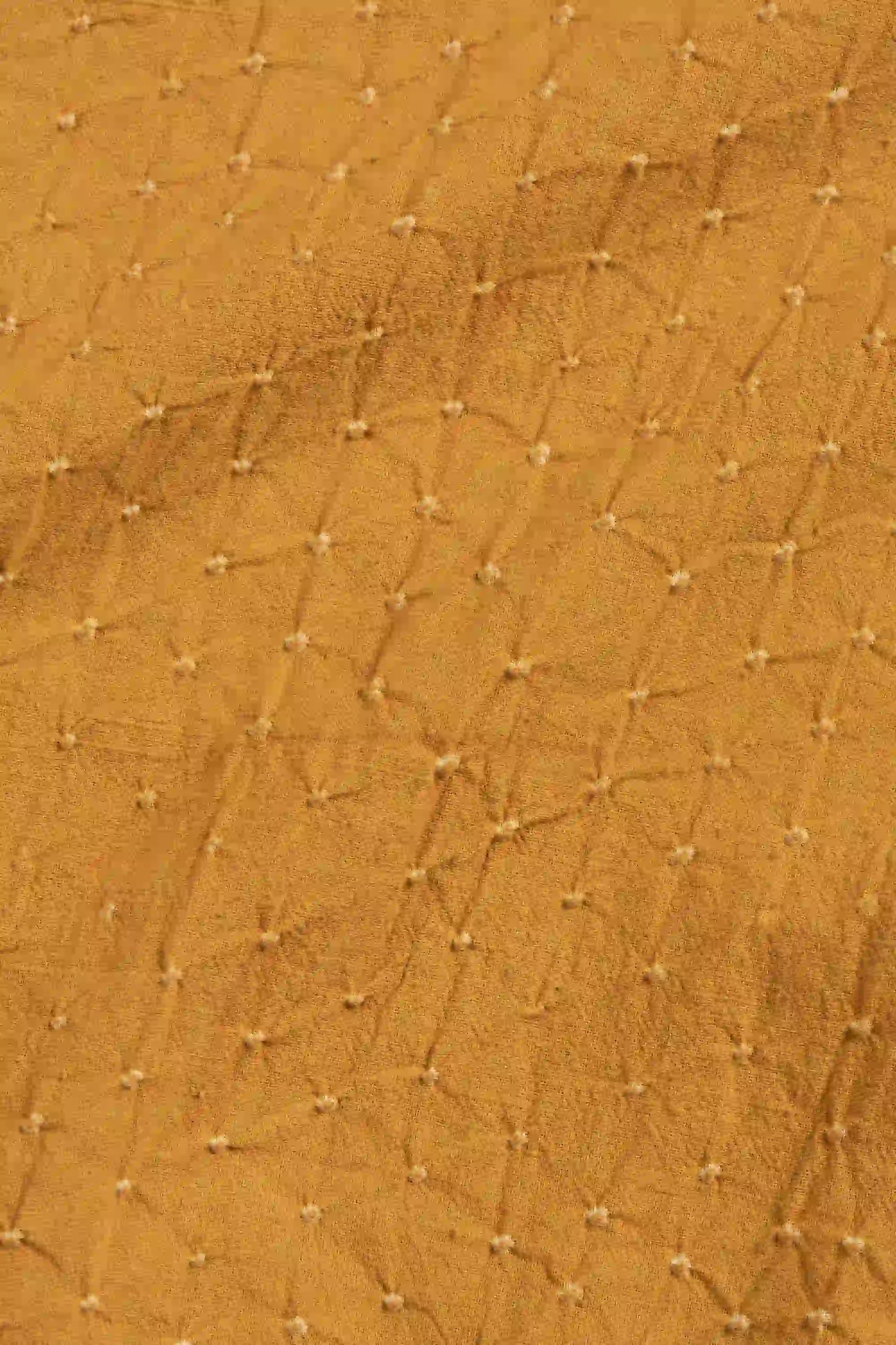 Mustard Yellow Cotton Bandhani Shirt