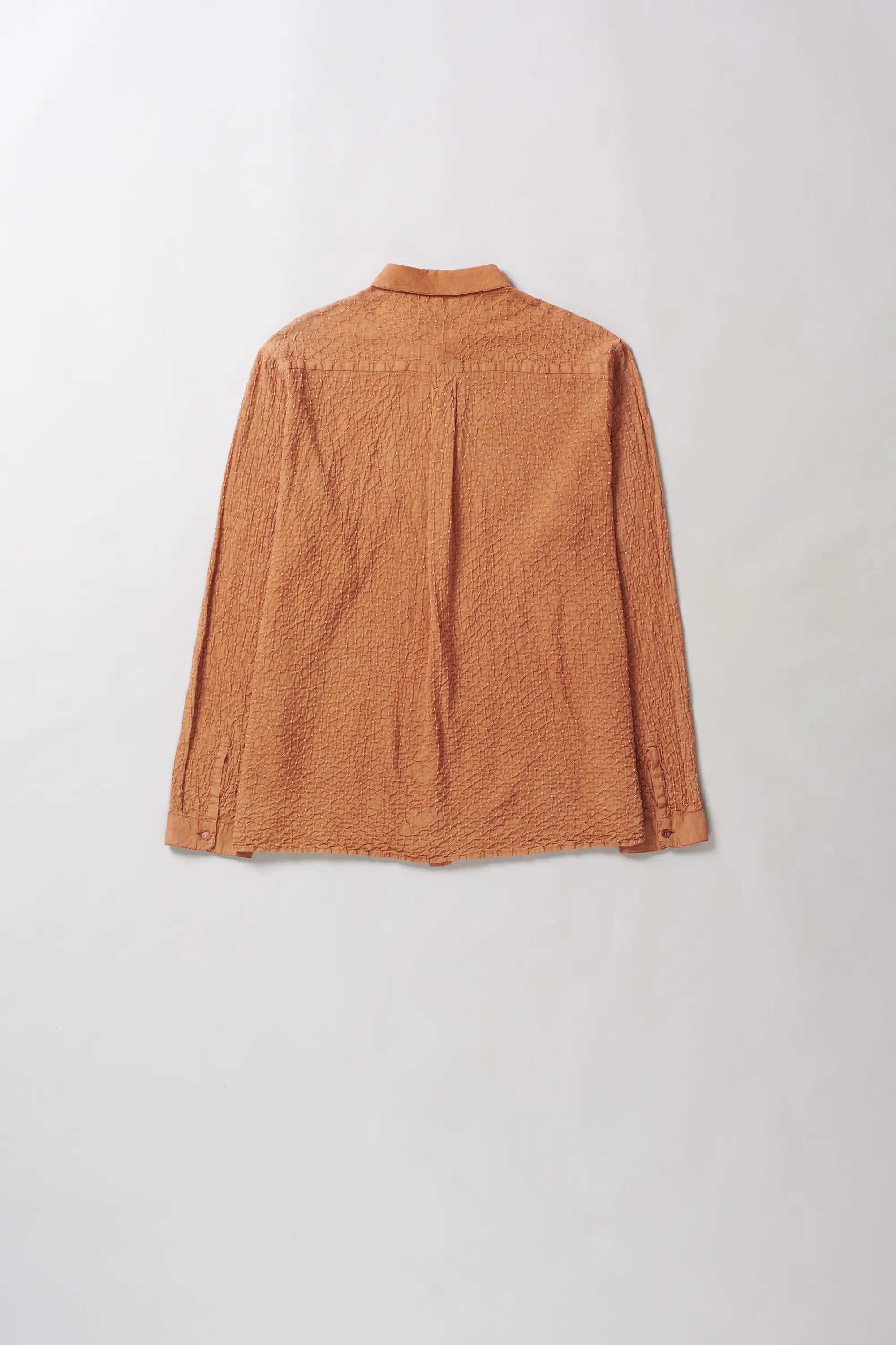 Sunset Orange Bandhani Unisex Shirt