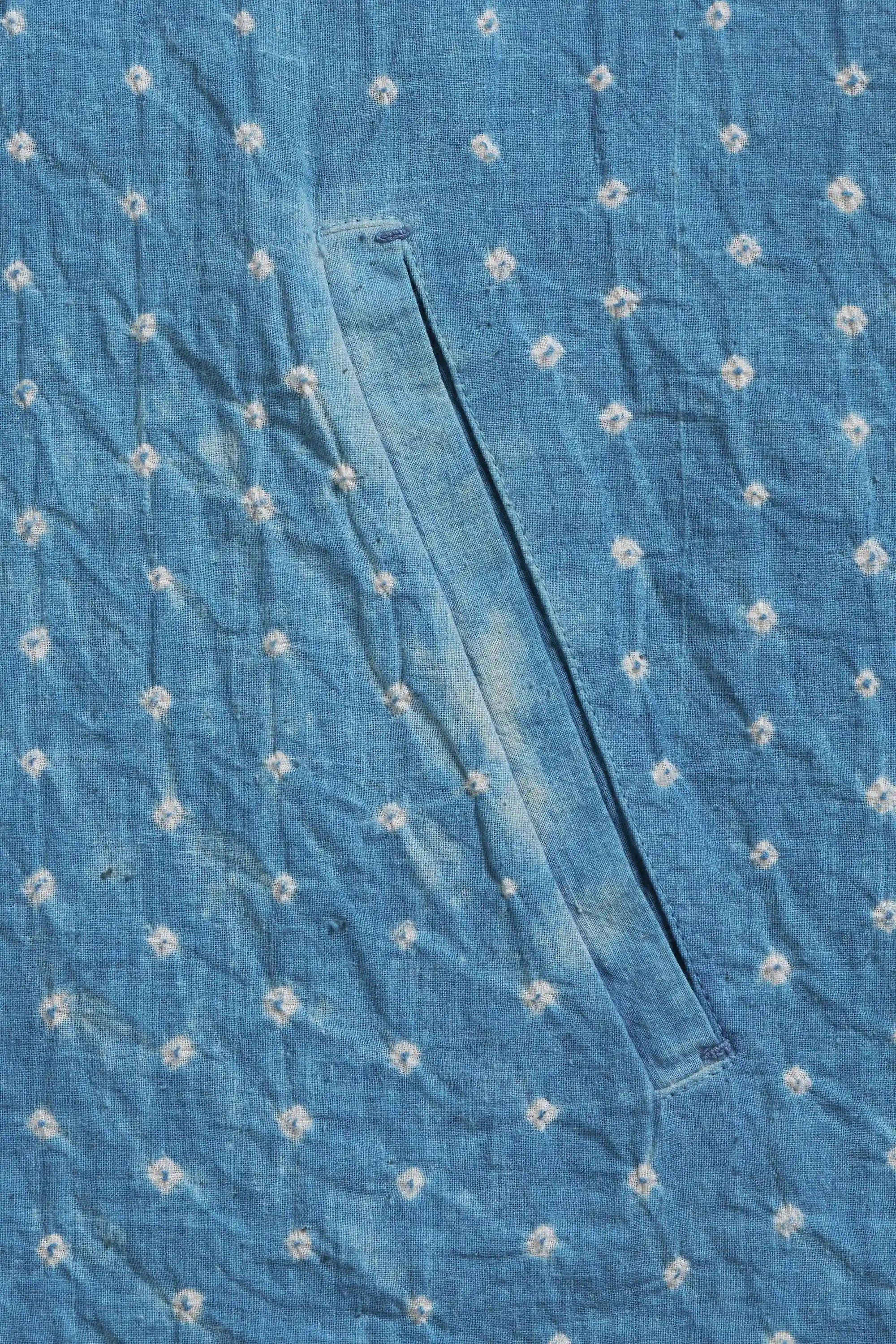 Indigo Bandhani Women's Shirt
