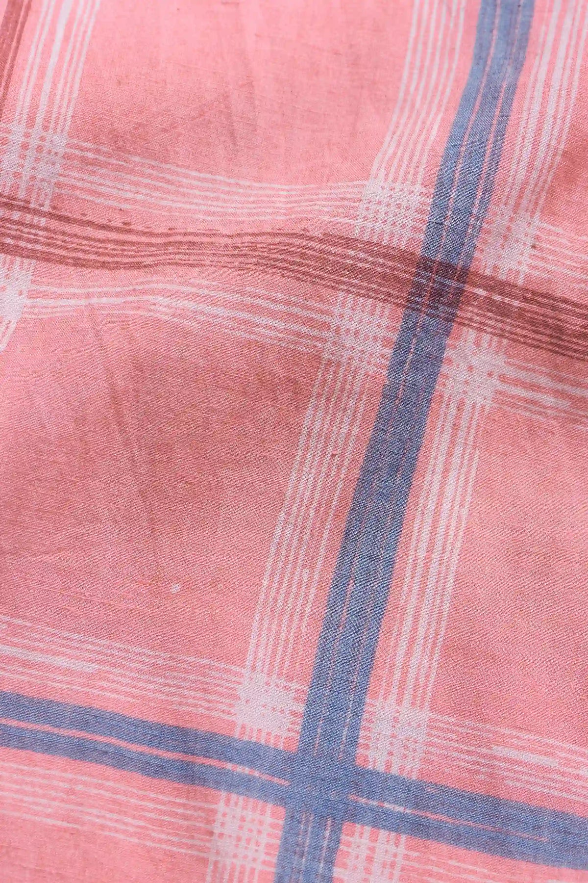 Chalk Pink Cotton Silk Blend Women Dress
