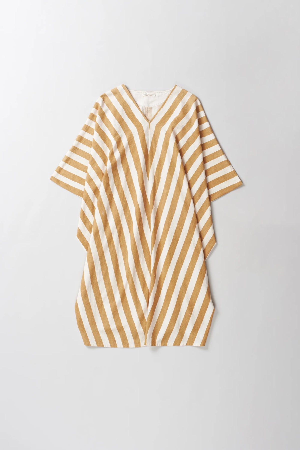 Mustard Yellow Drape Dress