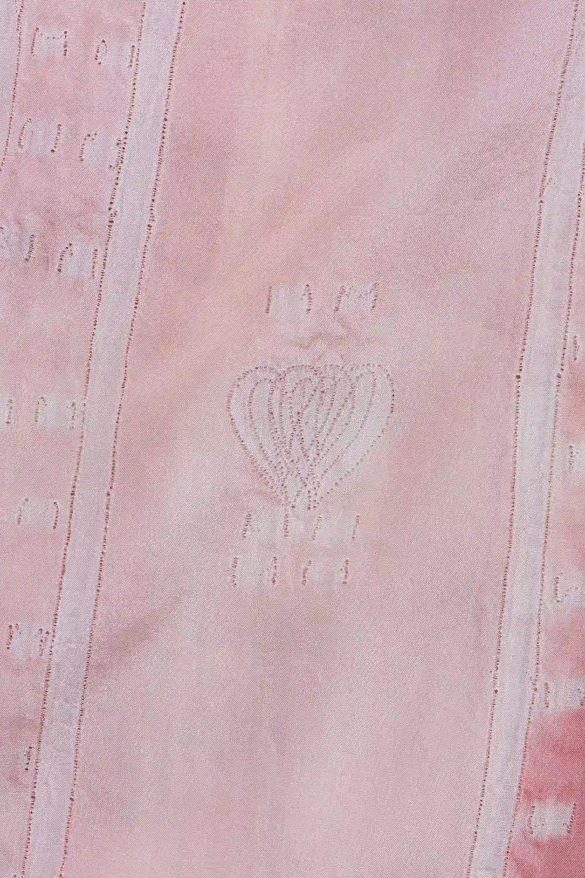 Chalk Pink Silk Shibori Pant
