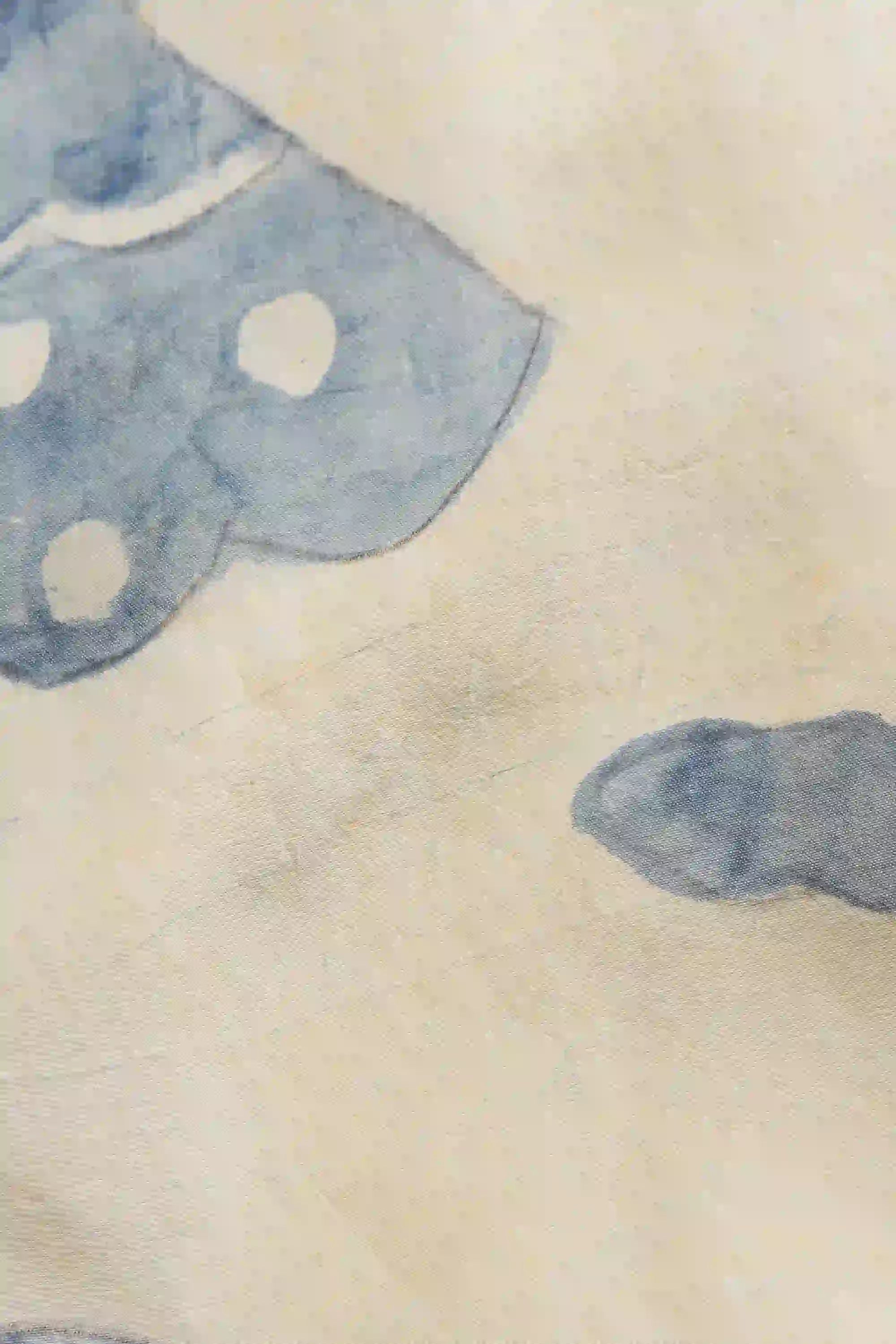 Whiskey Gold Hand Paint Silk Trouser