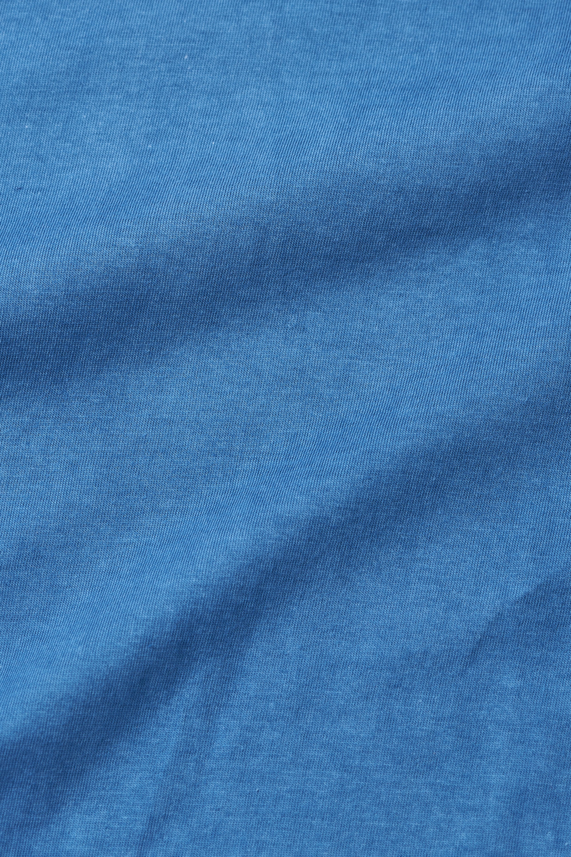 LIGHT INDIGO COTTON T-SHIRT