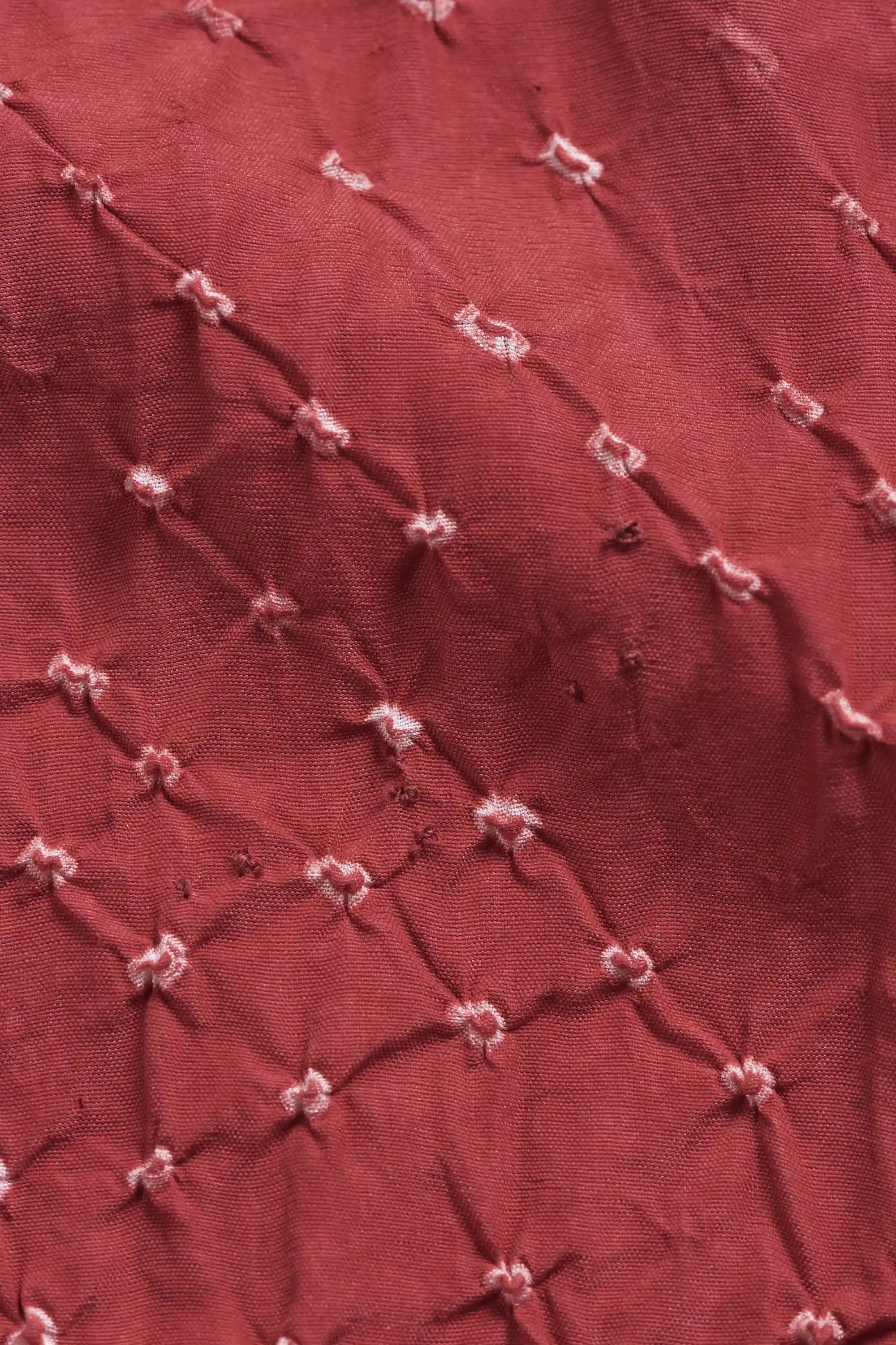 Red Bandhani Unisex Shirt