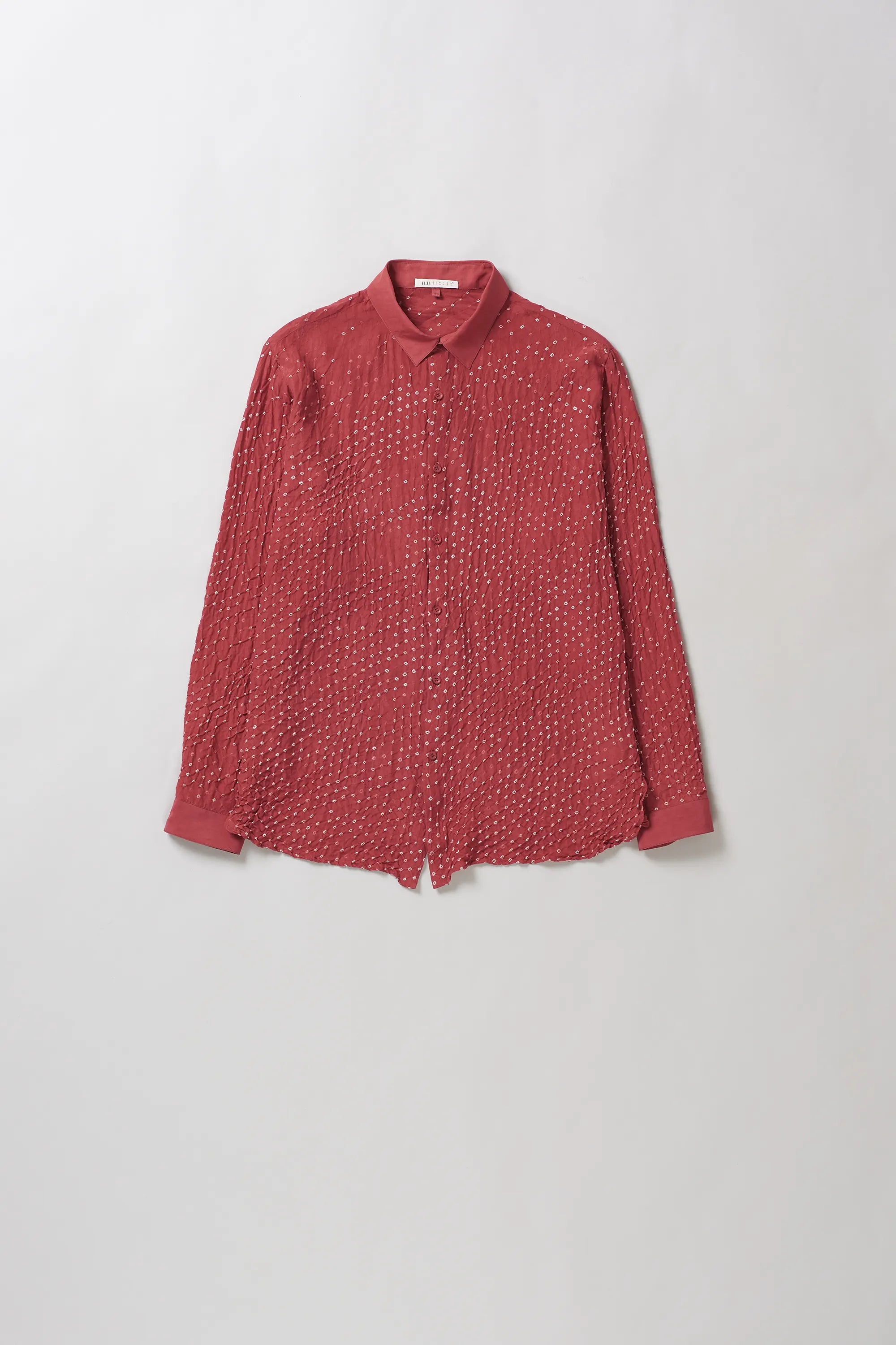 Red Bandhani Unisex Shirt