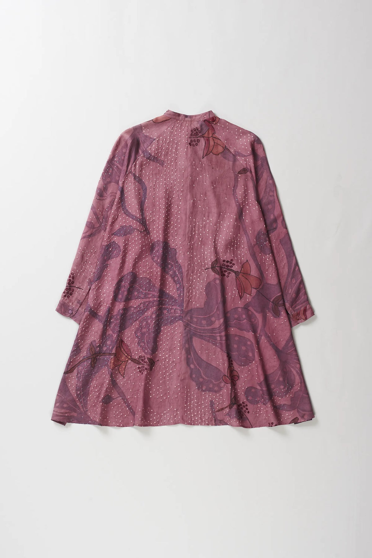Flared Dress in Fuschia Pink