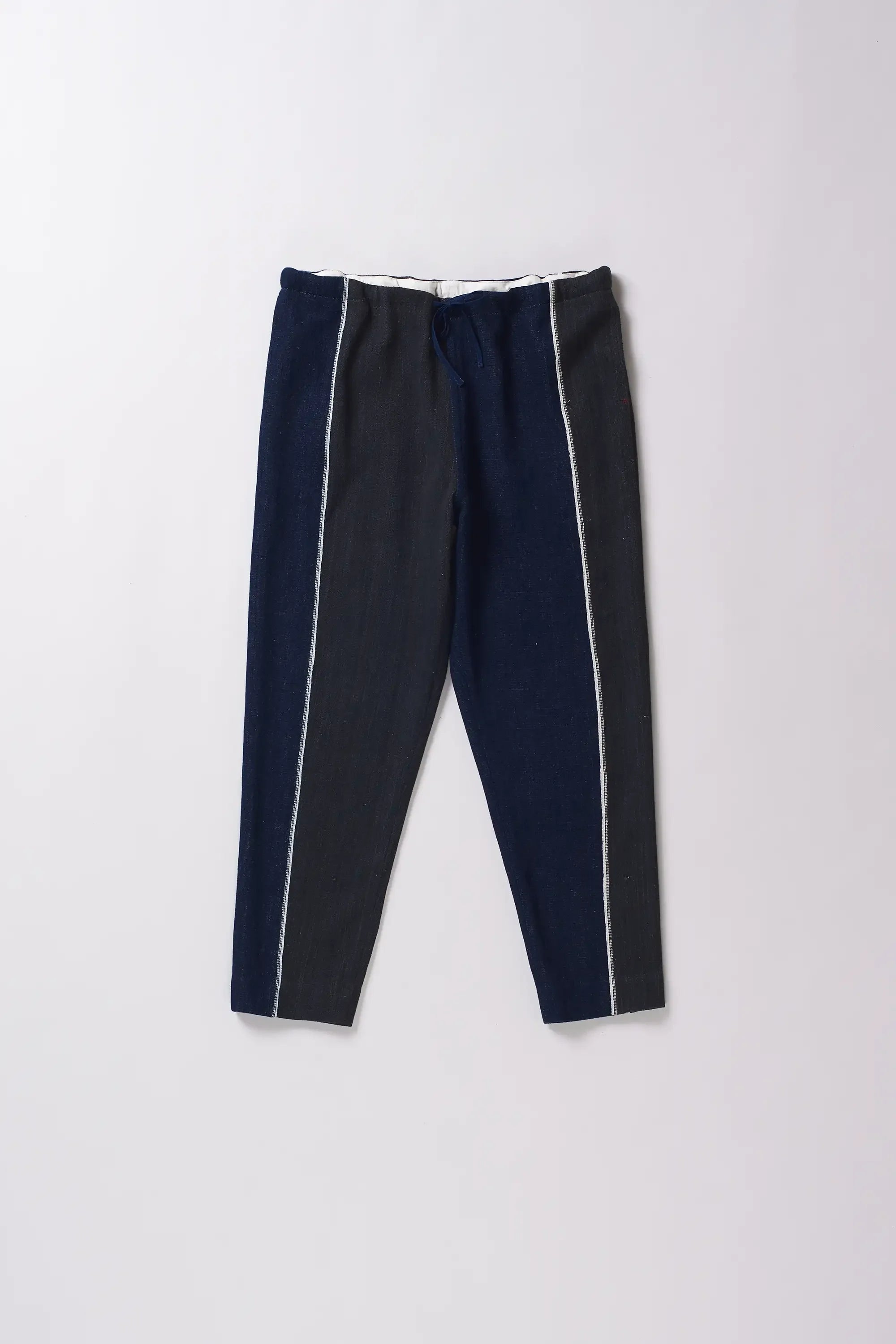 Indigo tapered trouser