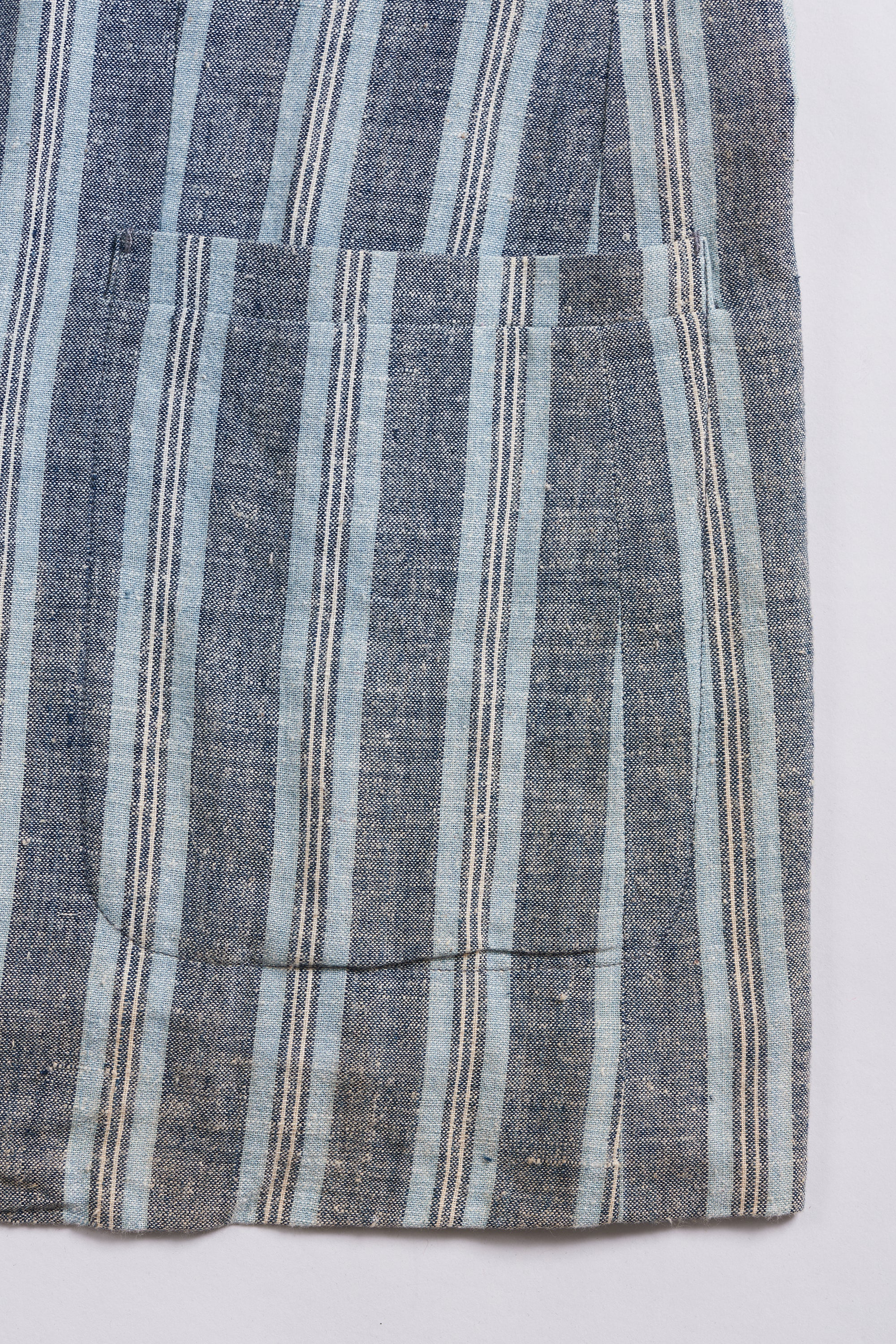 GILET COAT IN MEDIUM INDIGO