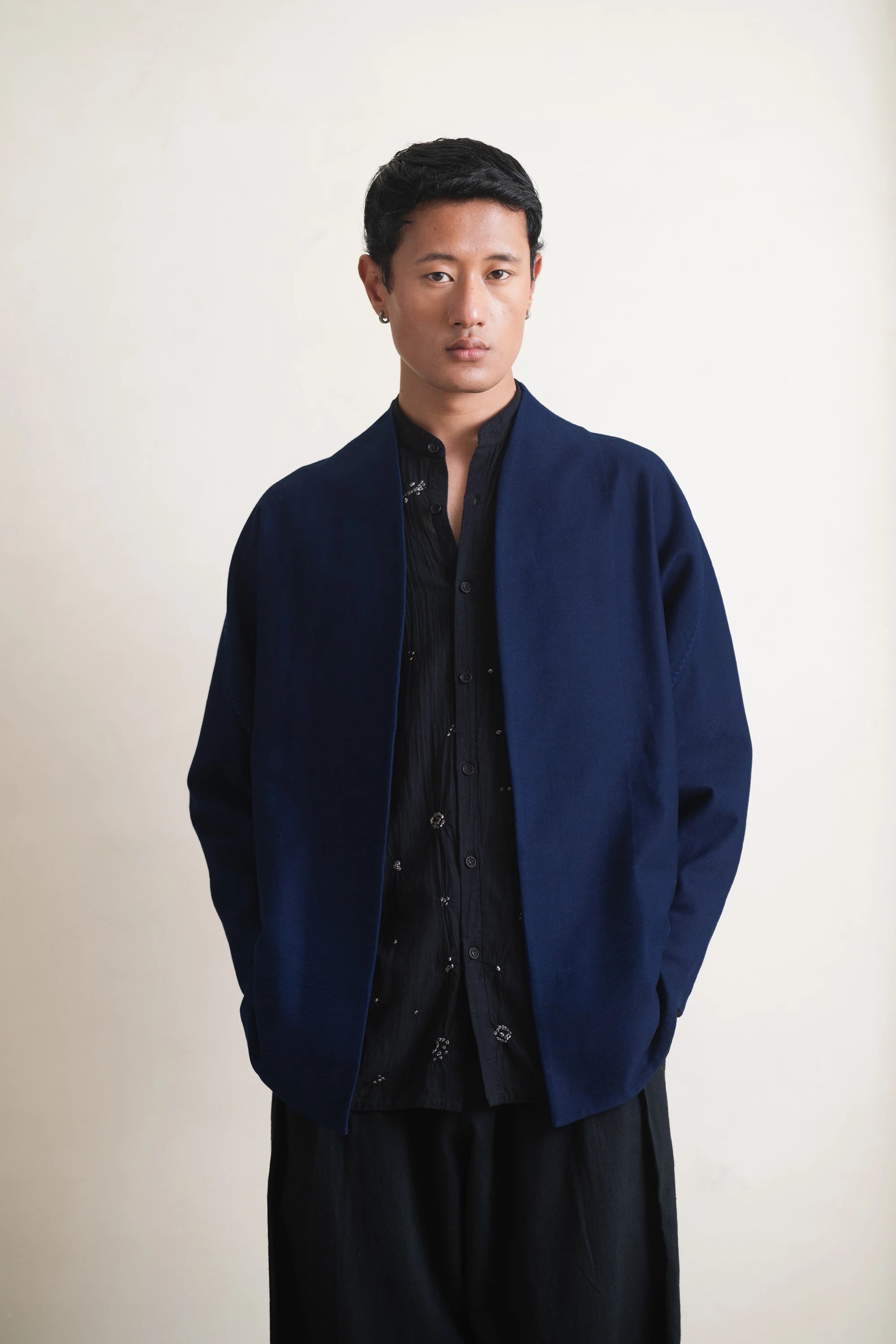 Indigo Outerwear Denim Shrug