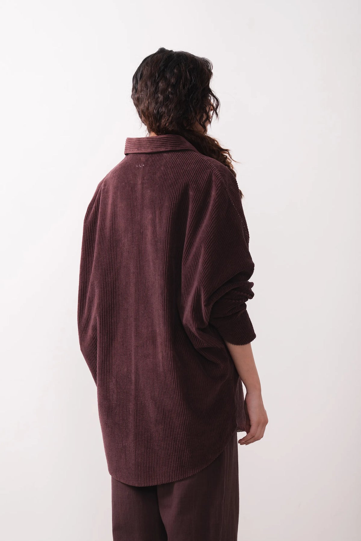 Purple Red Button Down Shirt