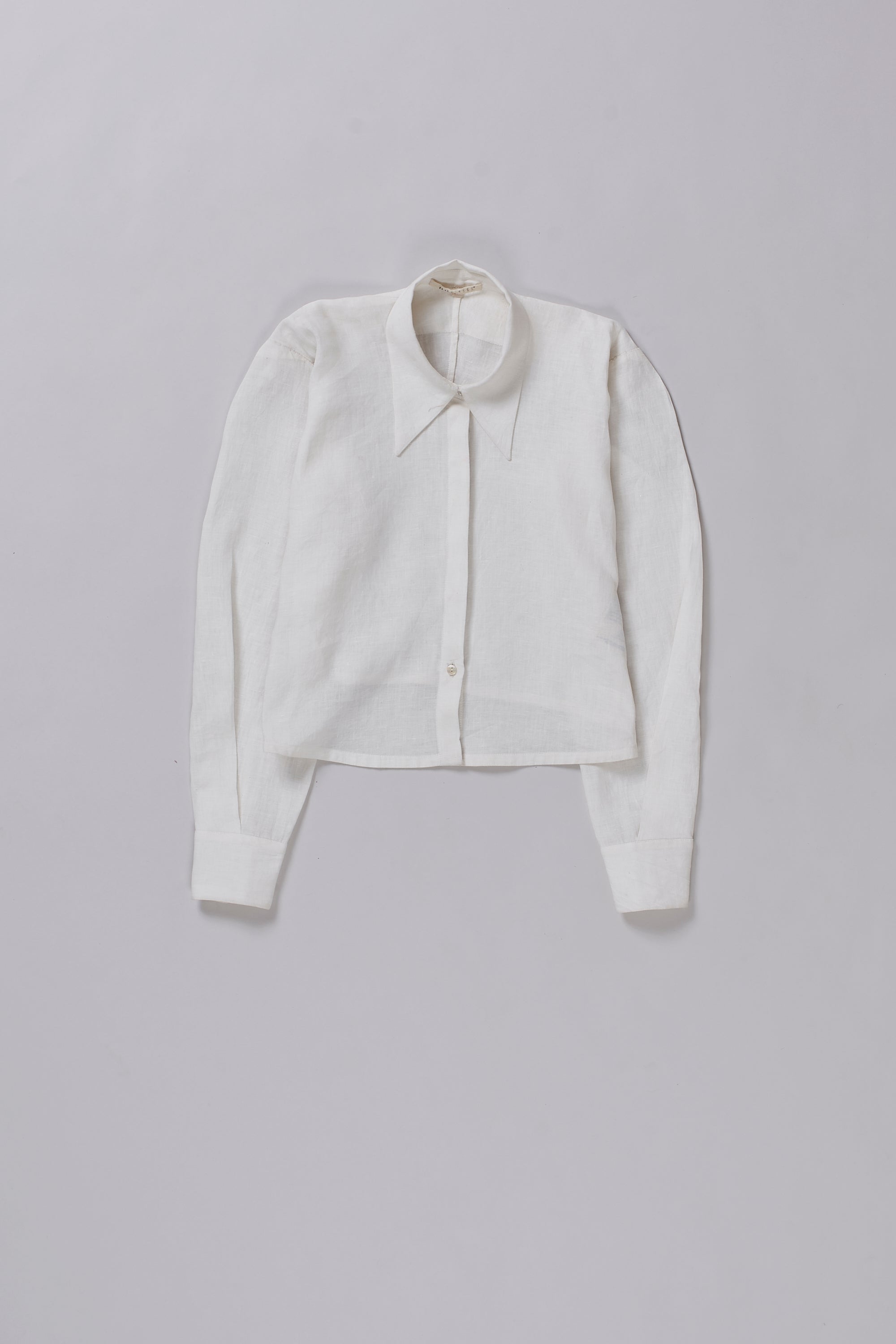 BOXY CROPPED SHIRT