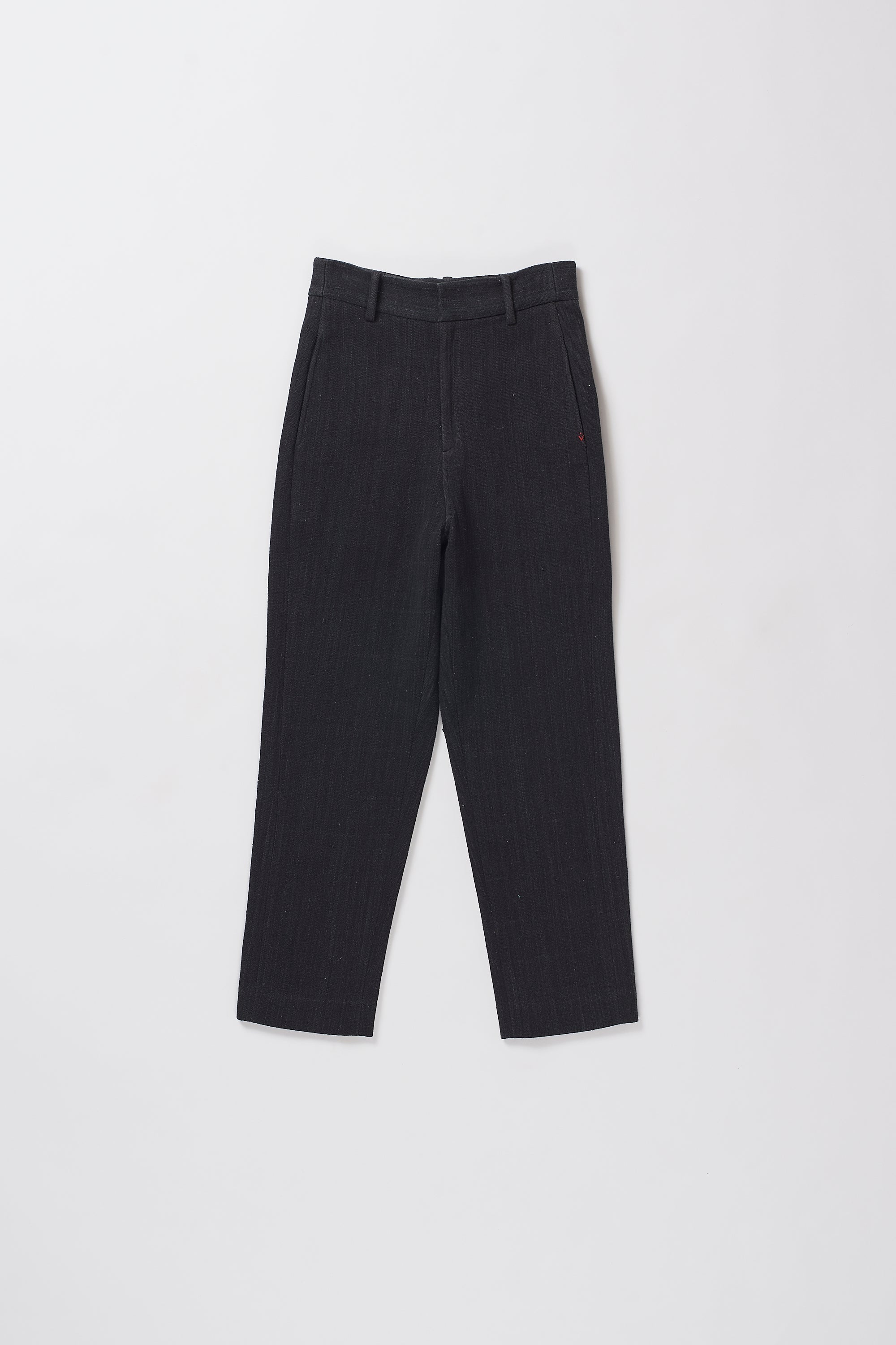 REGULAR FIT DENIM TROUSERS