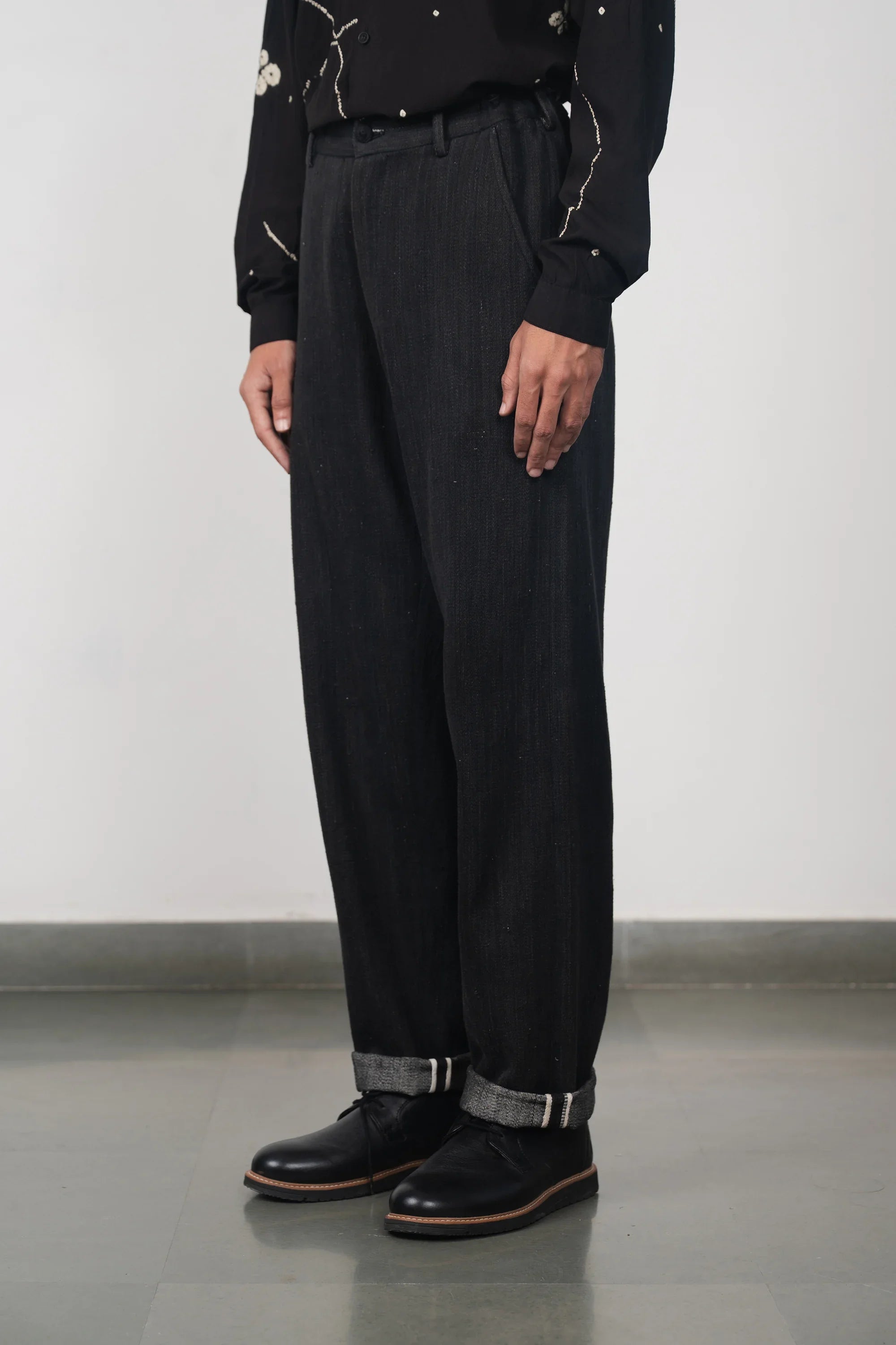 Organic Cotton Denim Trousers