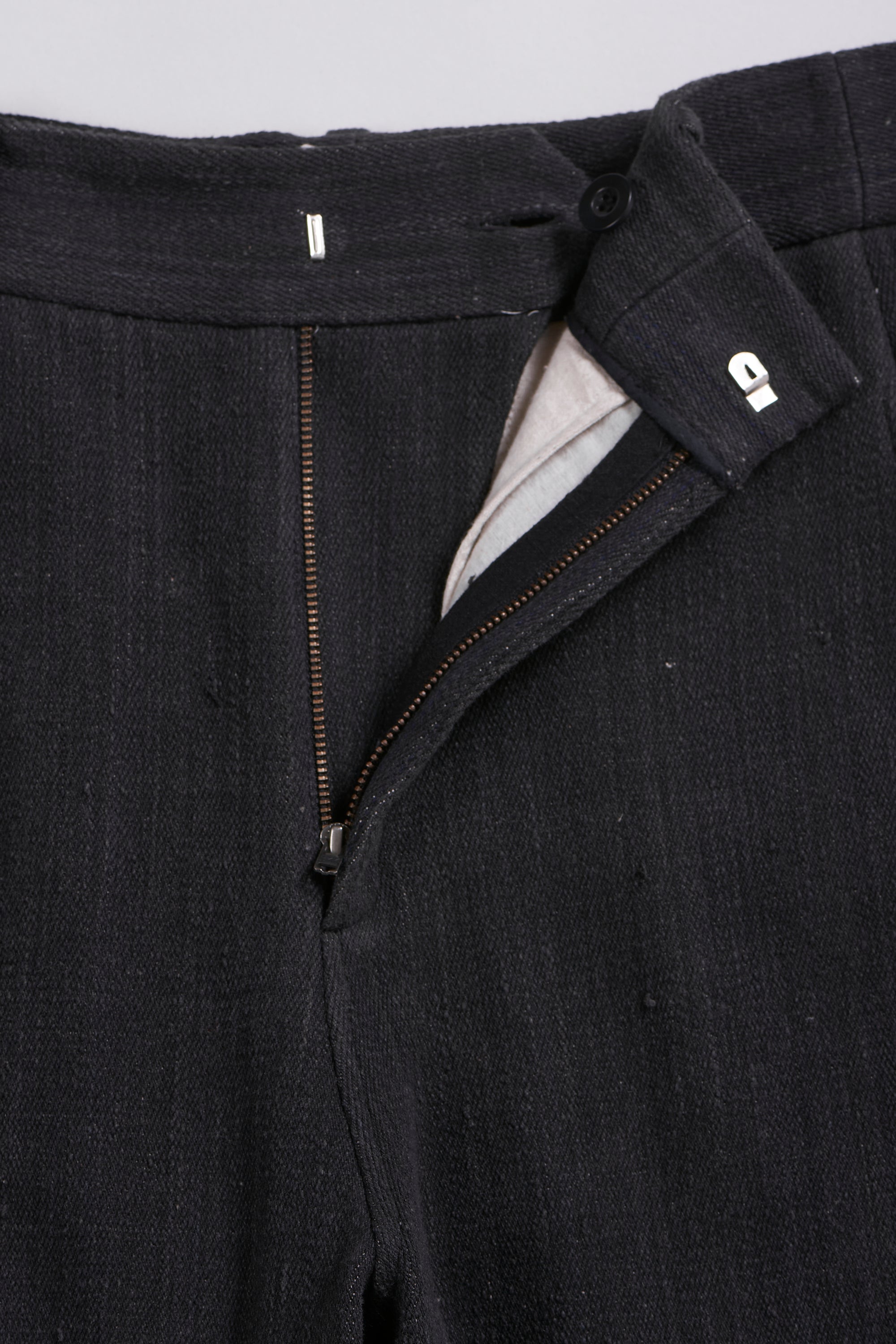 REGULAR FIT DENIM TROUSERS