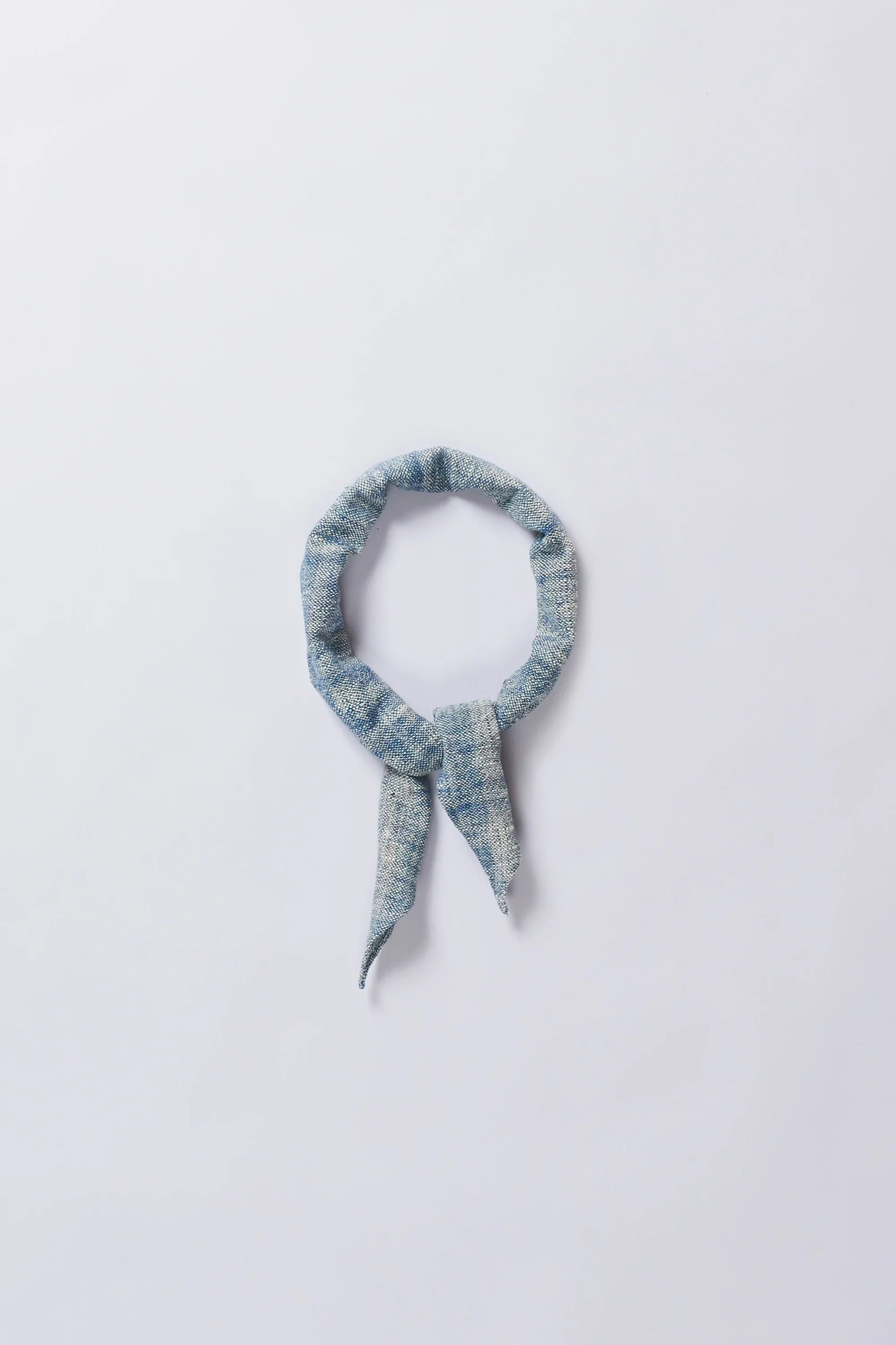 Yarn Dyed Bandana in Turquoise