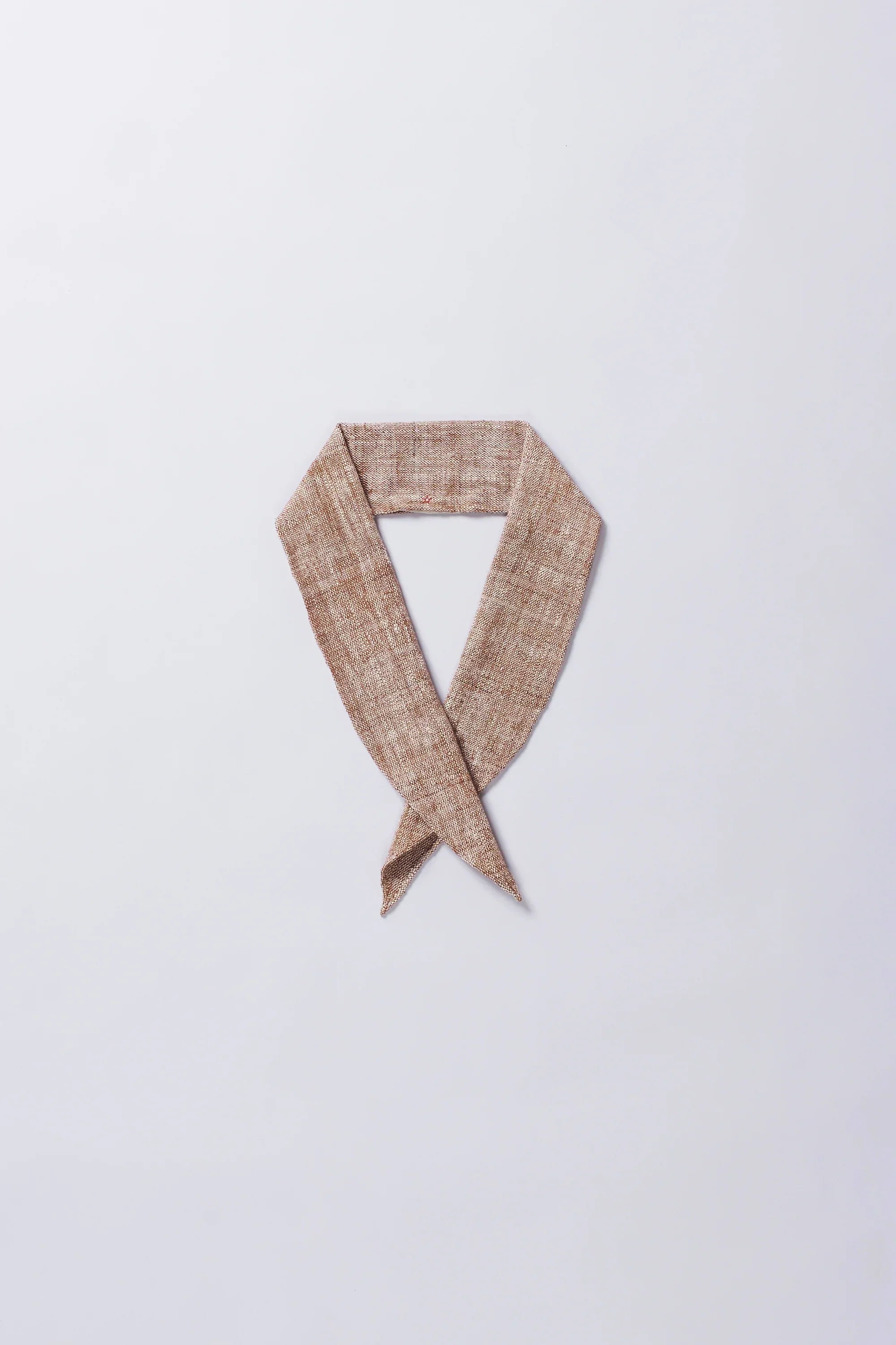 Burnt Umber Yarn Dyed Bandana