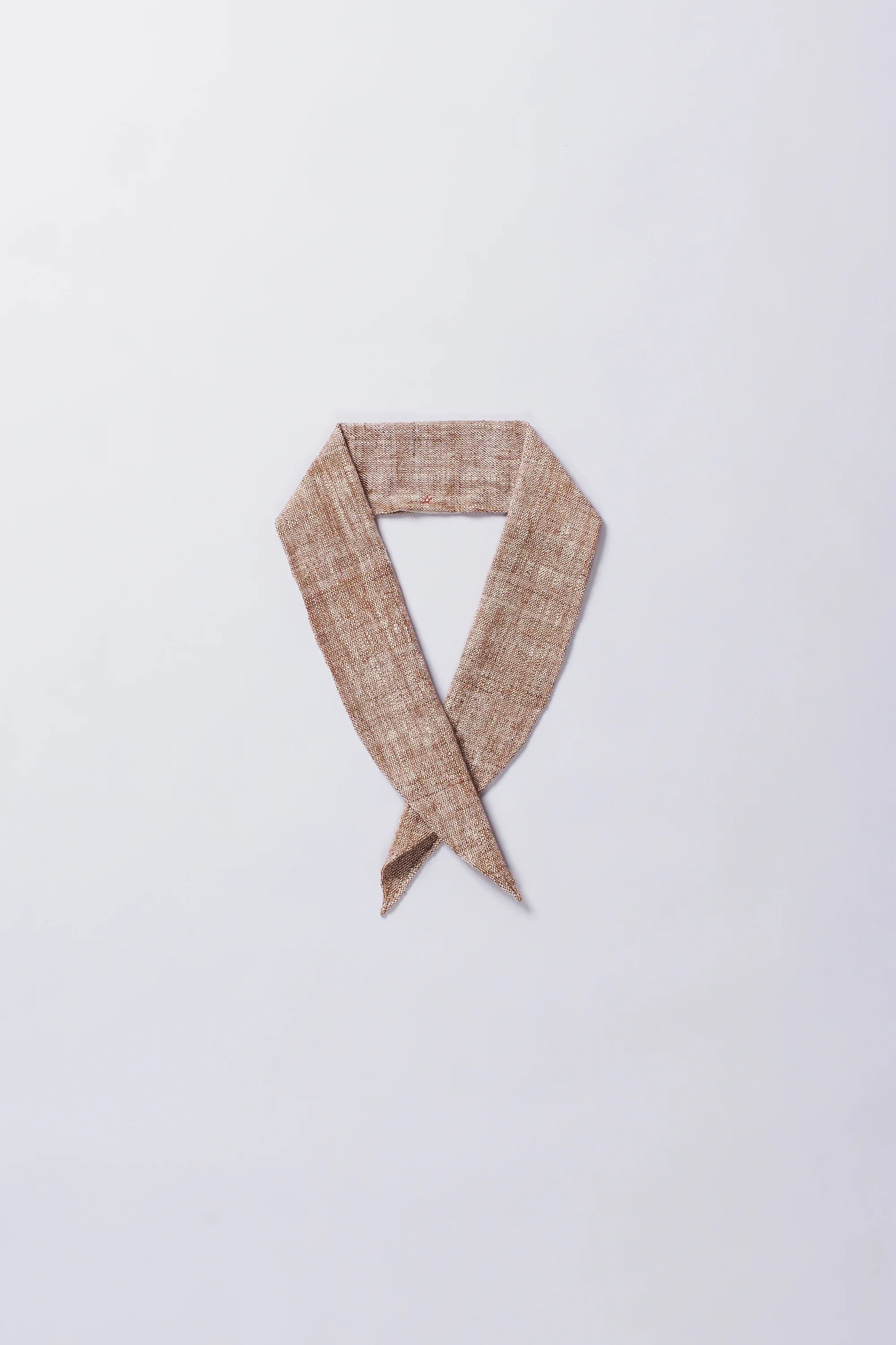 Burnt Umber Yarn Dyed Bandana