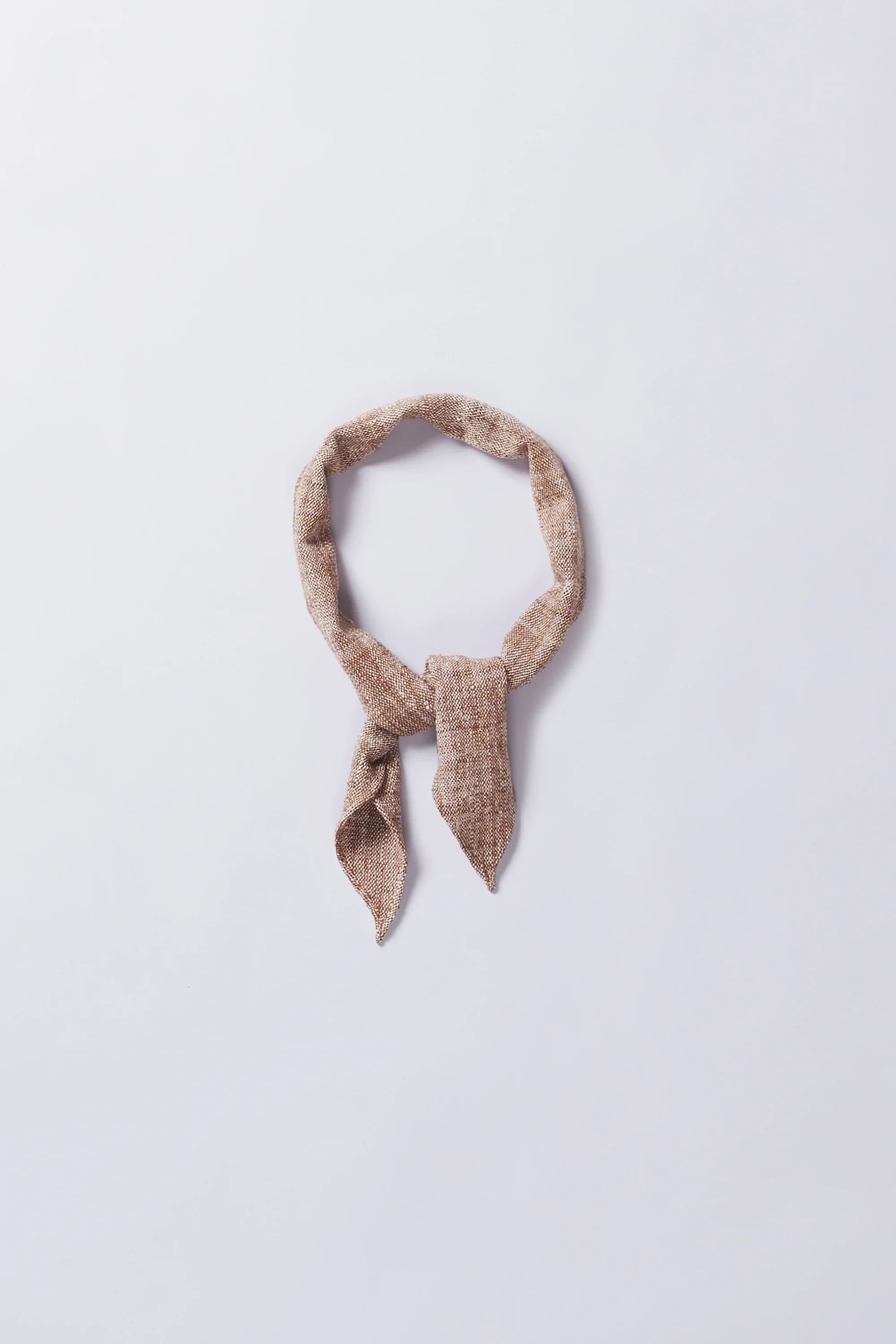 Burnt Umber Yarn Dyed Bandana